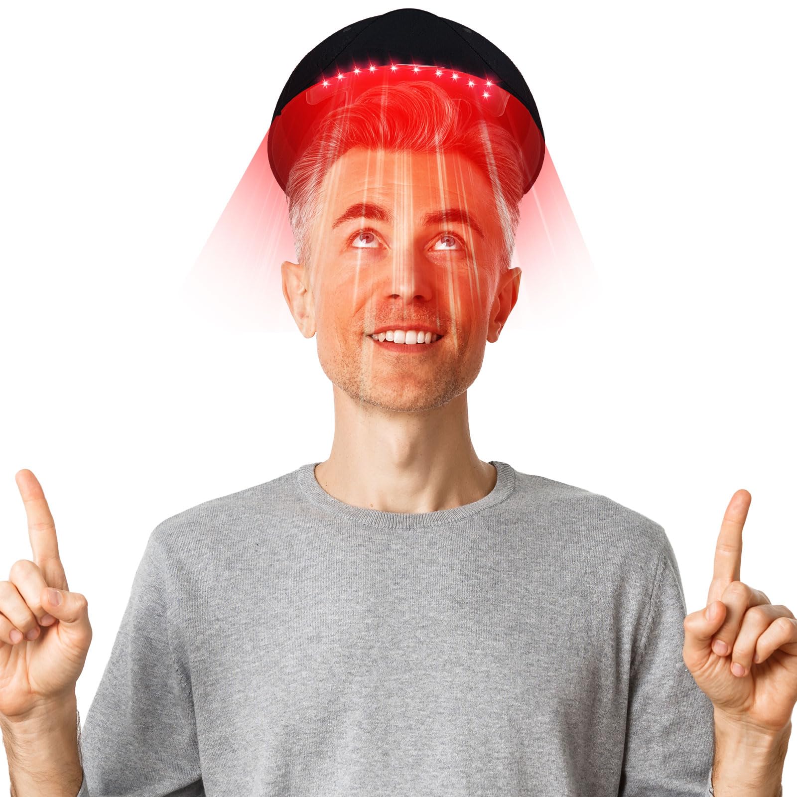 Laser Cap, Laser Therapy Device for Hair Regrowth, Low Level Laser Therapy to Promote Hair Growth in Women and Men with Androgenic Alopecia - Medaid International