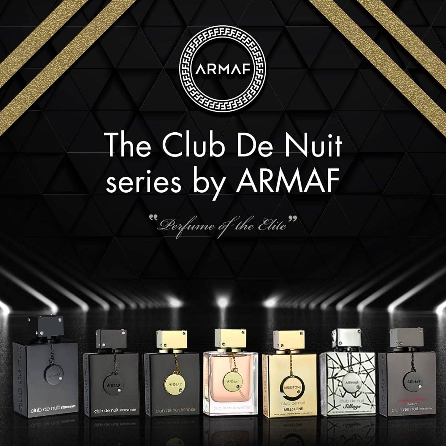 ARMAF club de nuit intense Man EDT Men New in Box, Black , 3.6 Fl Oz - Medaid International