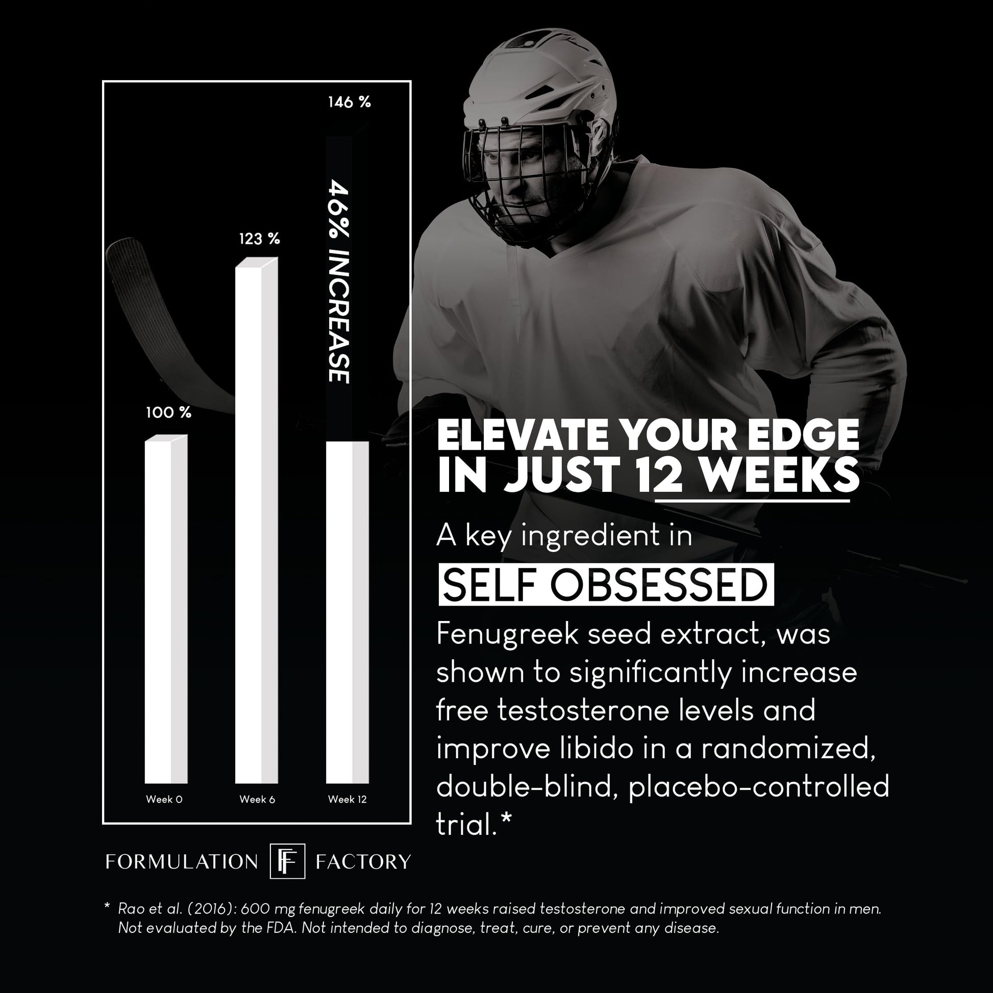 Formulation Factory Self Obsessed 10 in 1 Masculinity Maximizer Supplement, Shilajit for Men, Tongkat Ali, Ashwaganda, Fenugreek Muscle Growth, Energy, Drive, Strength, Recovery 2 Month (Pack of 1) - Medaid International