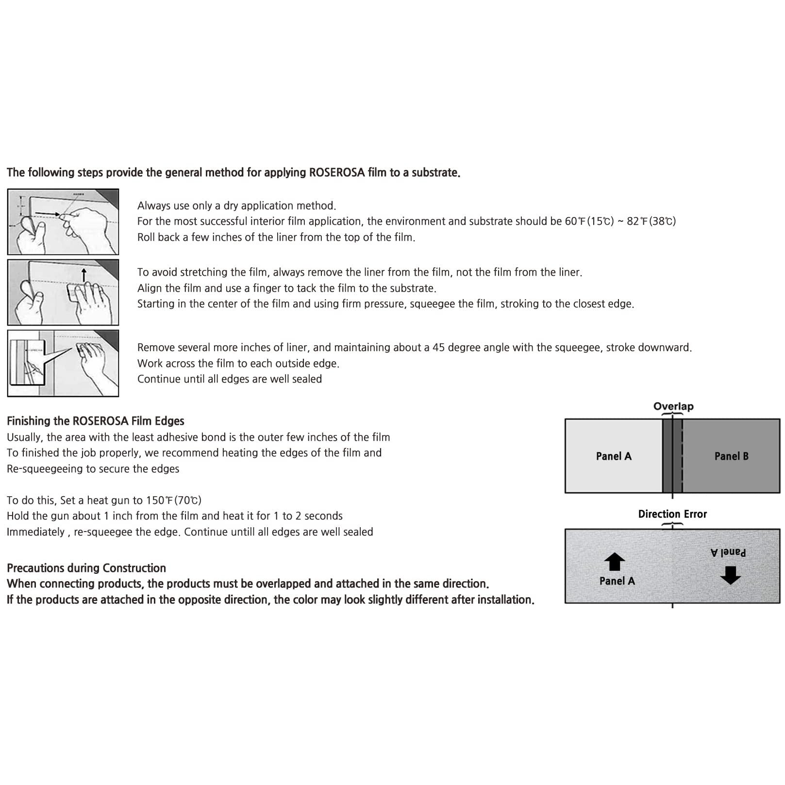 ROSEROSA Peel and Stick Glossy Faux Marble Self-Adhesive Wallpaper Door Wrap Countertop Mirror Moulding Trim PGS4130 - Medaid International