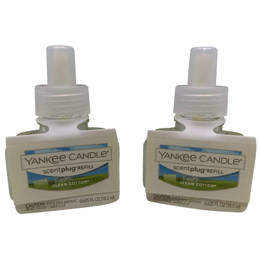 Yankee Candle Clean Cotton ScentPlug Refill 2-Pack - Medaid International