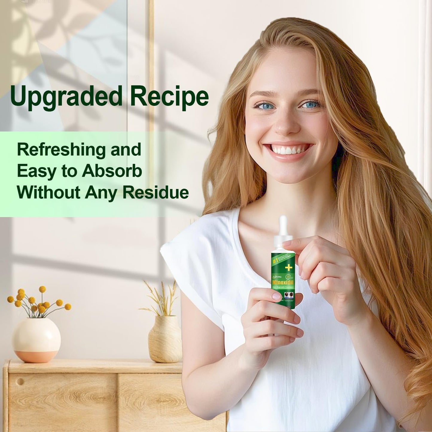 5% Minoxidil for Men, 2PCS Minoxidil for Women Hair Growth Products, Extra Strength Minoxidil Topical Hair Loss Regrowth Treatment Serum with Rosemary & Biotin, Upgraded formula light & Non-Greasy - Medaid International