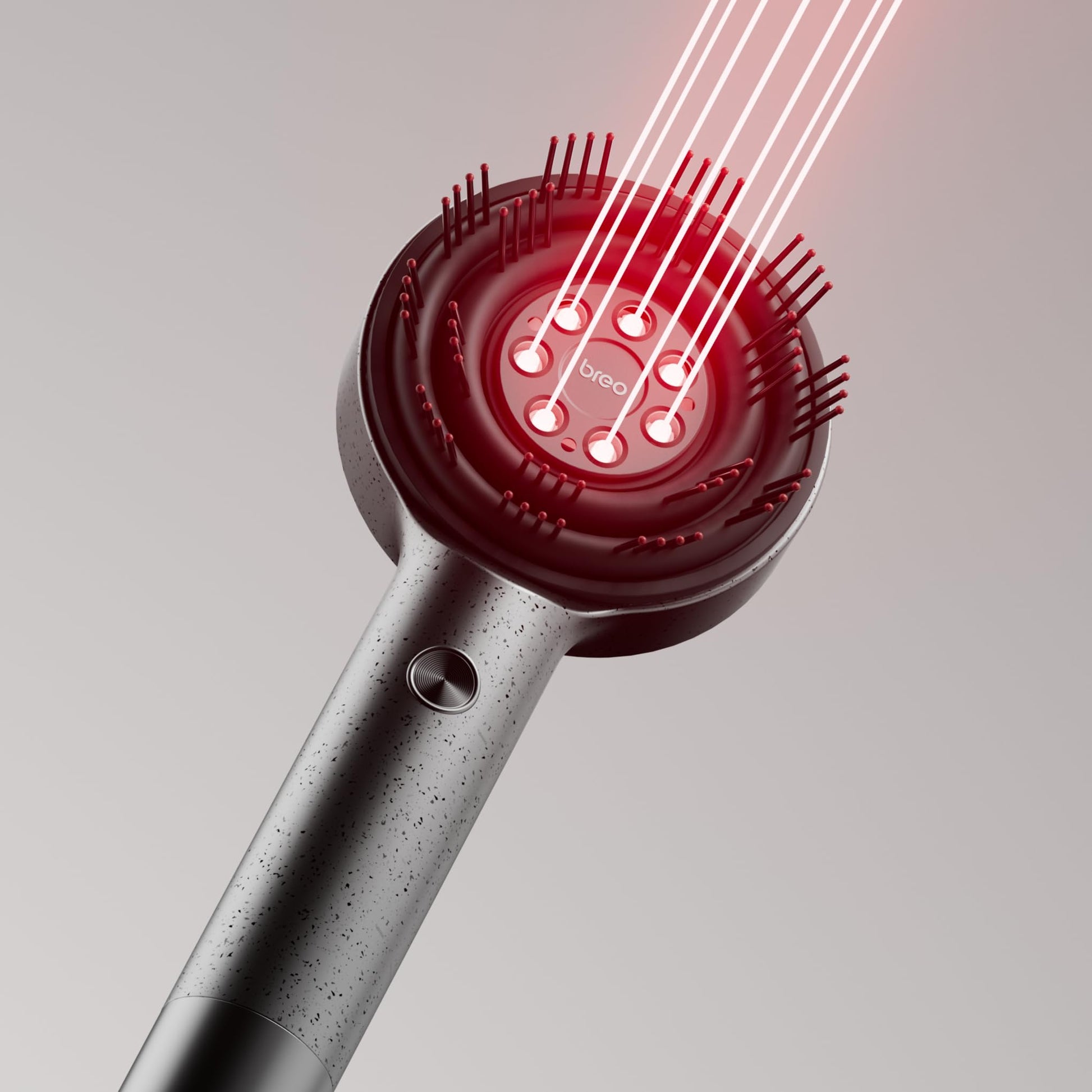 Breo Scalp 3L Laser Hair Growth Comb with 650nm Infrared Technology, 360° Scalp Massager, Waterproof Design, Effective Scalp Stimulation and Hair Regrowth - Medaid International