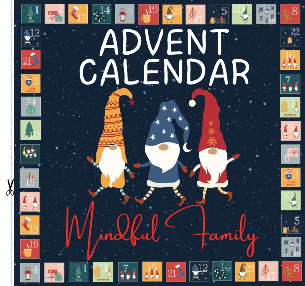 ADVENT CALENDAR Mindful family: Positive Parenting Activity Book for the Christmas Countdown | 24 Unique Ideas to Share Joyful Moments with Kindness ... Parents and Children | Family advent calendar - Medaid International