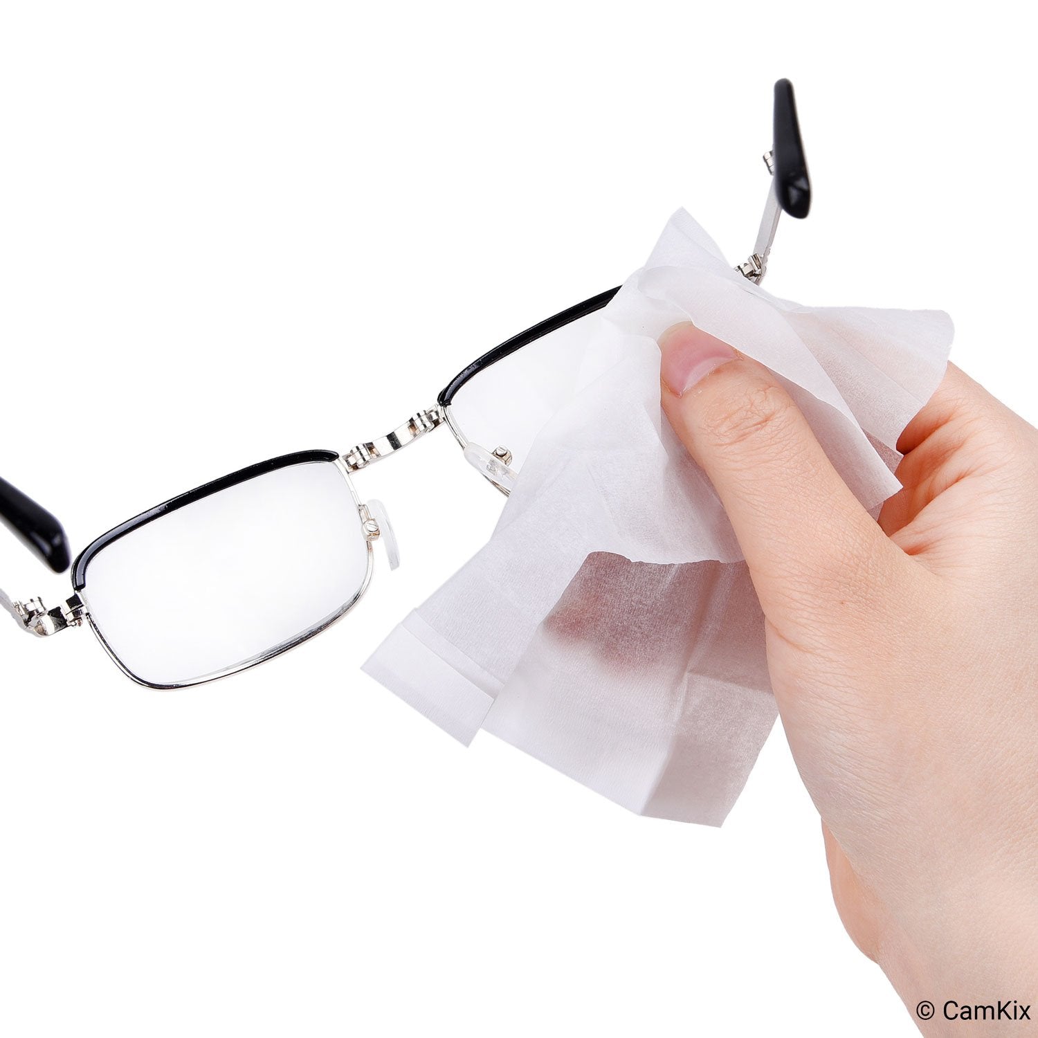 Lens and Screen Cleaning Kit - 2 Spray Bottles, 2 Microfiber Cloths (Size L + S), 50 Individually Wrapped Wet Tissues - for Eyeglasses, Sunglasses, Camera Lenses, Phone/Tablet Screens, etc. - Medaid International