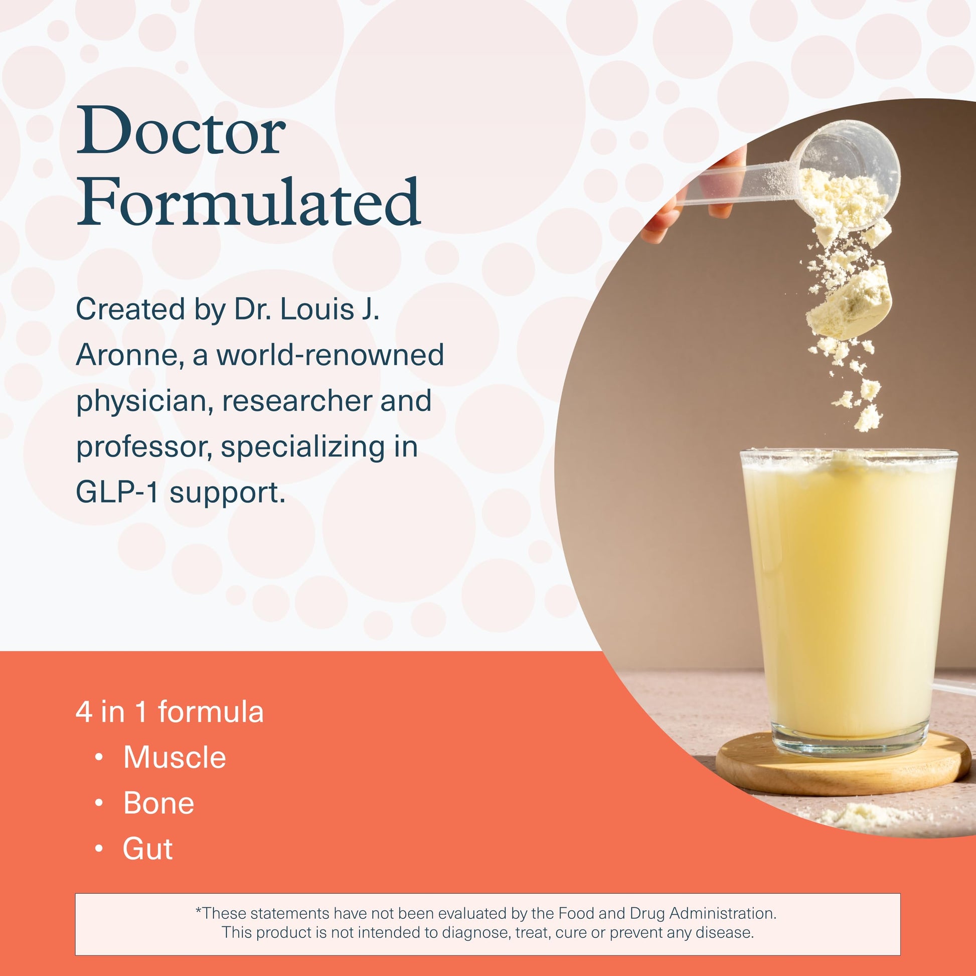 Youtheory Muscle Guard Protein GLP-1 Support - Whey Protein Powder Supplement - for GLP-1 Users - Supports Muscle & Bone - with myHMB, Calcium & Vitamin D - 20.5 oz Powder - Medaid International