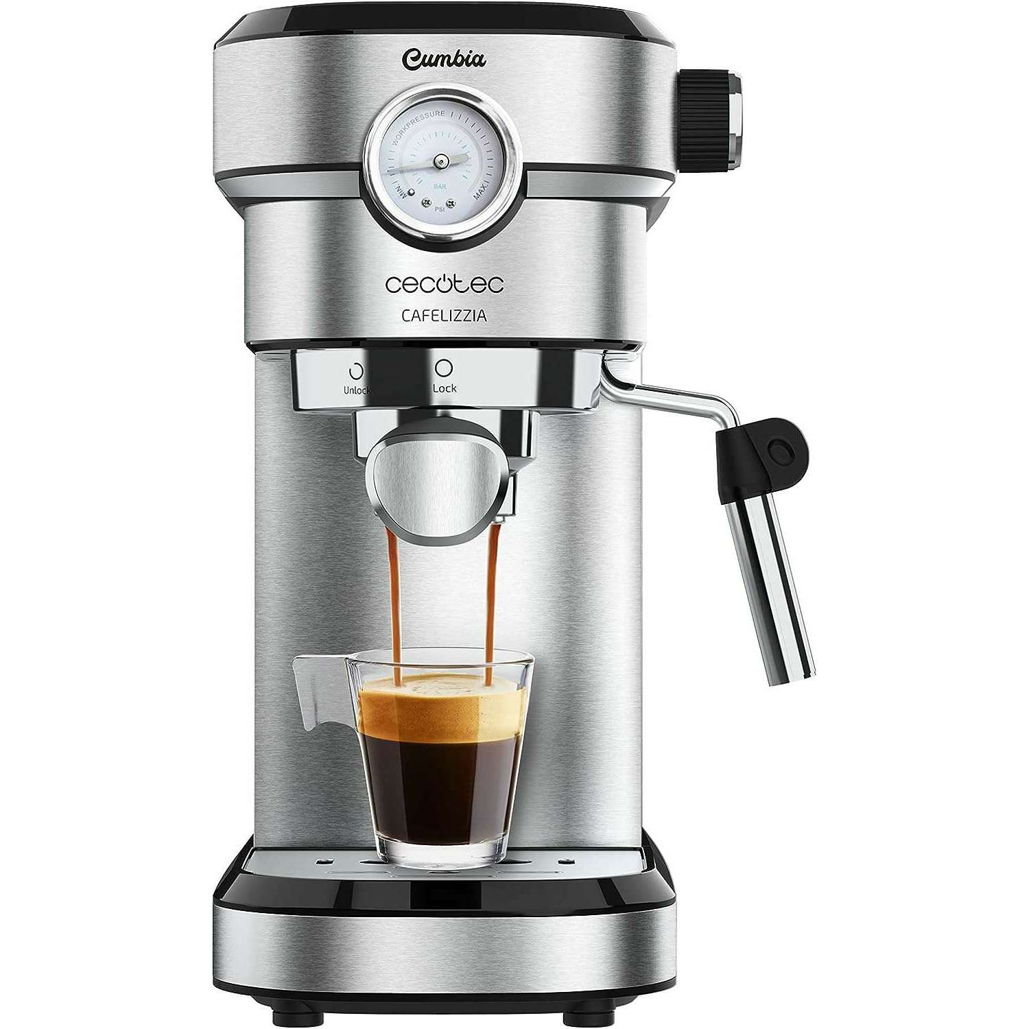 Cafelizzia 790 Steel Pro Espresso Machine - Medaid International