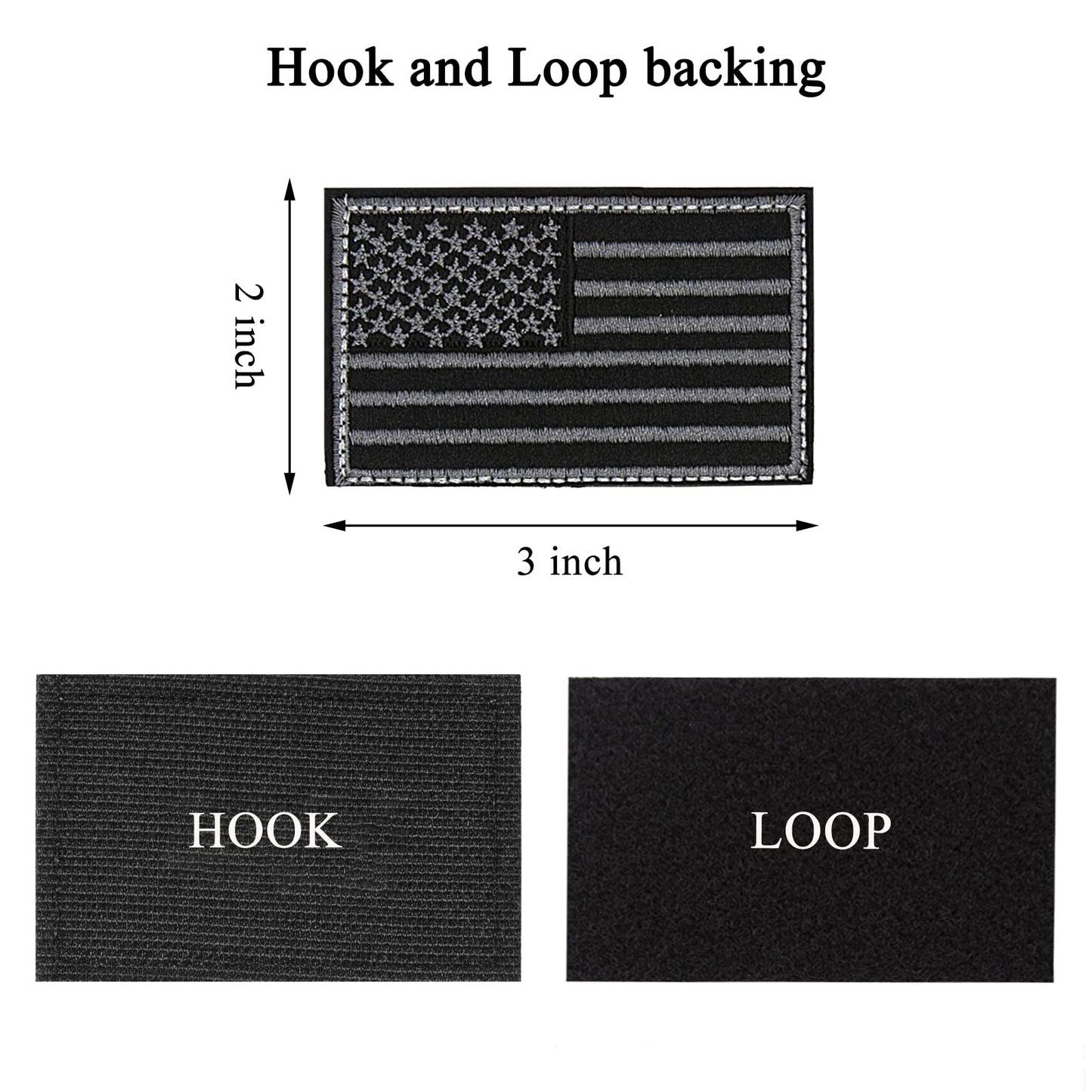 Gleihow 12 Pieces Random Funny Tactical Morale Patch Full Embroidery Military Loop and Hook Patches for Caps Backpacks Vest Harness Military Uniforms - Medaid International