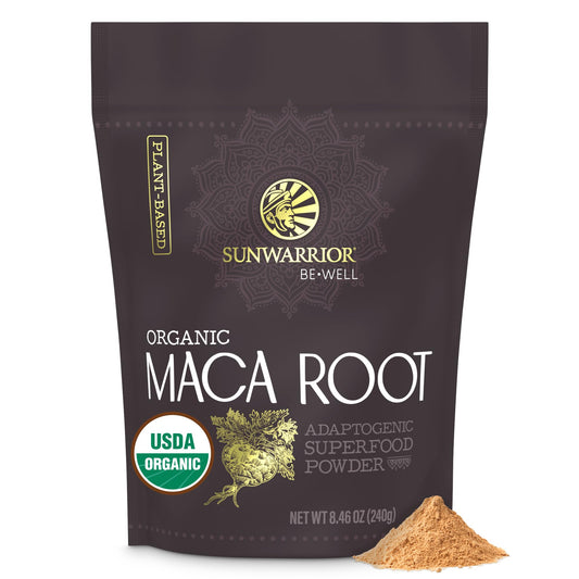 Organic Maca Root Powder Yellow – 8 grams of Adaptogenic Organic Superfood per Serving Supports Energy, Stamina, Mood & Balance – Peruvian Maca Powder for Vitality & Wellness Non-GMO Vegan 30 Servings - Medaid International