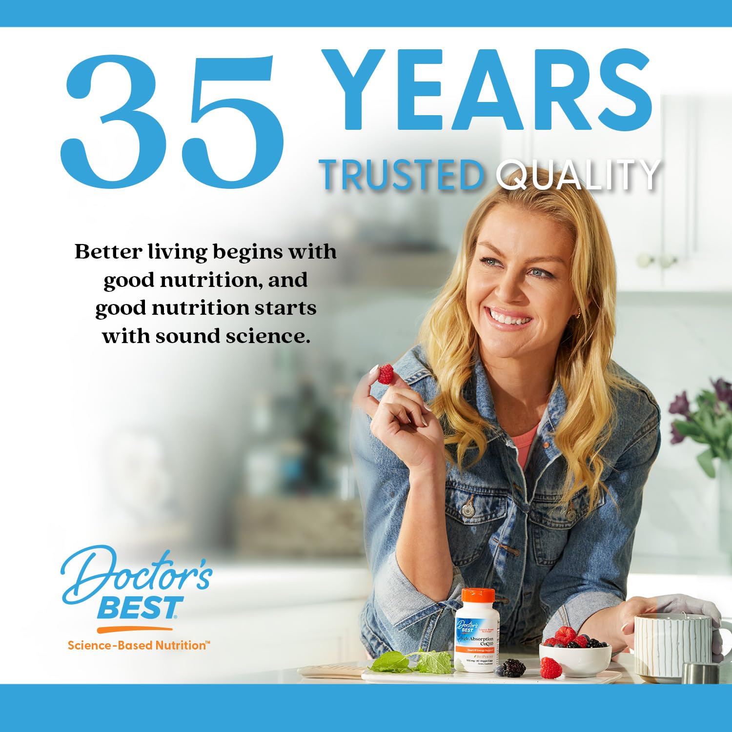 Doctors Best Hyaluronic Acid+ Chondroitin Sulfate, Supports Joint & Skin Health, Non-GMO, Gluten Free, Soy Free 60 Veggie Capsules - Medaid International