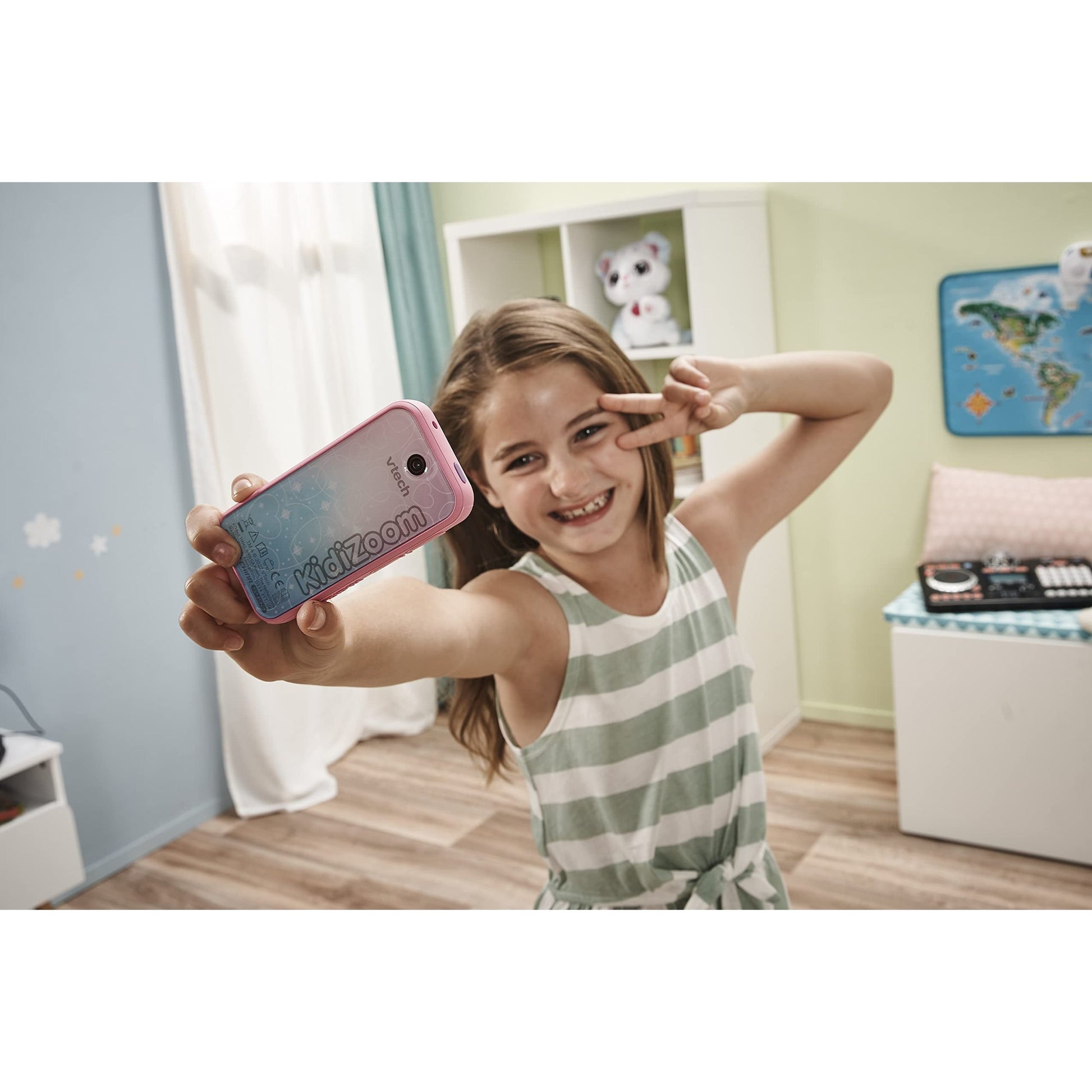 Vtech 549253 KidiZoom Snap Touch Toy Device 6 Years and Older, Pink - Medaid International