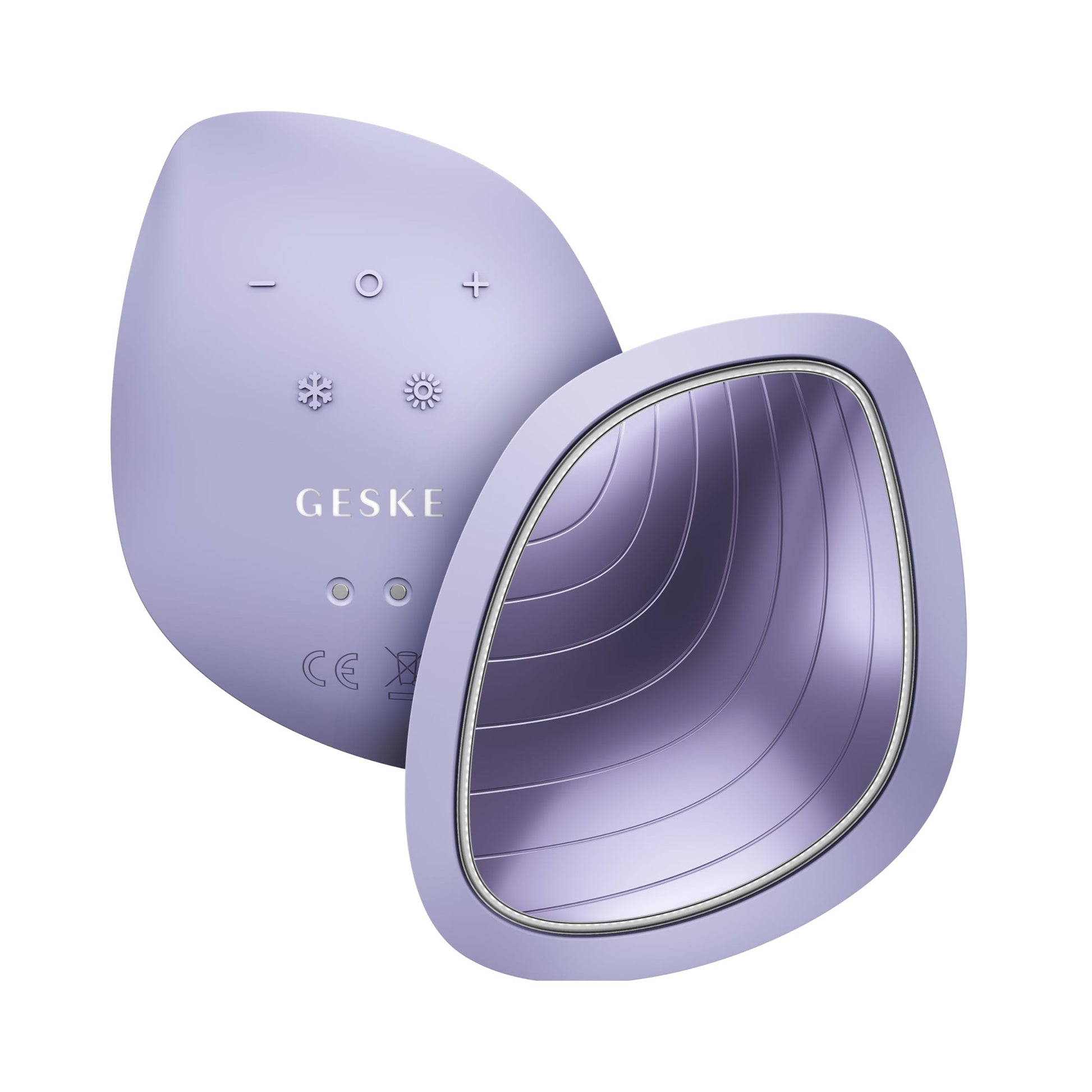 GESKE SmartAppGuided™ Sonic Warm & Cool Mask | 9 in 1 | Beauty LED Face Mask | Facial Glow | Full Spectrum LED Light | Best Face Massager | Vibrating Mask | Warm and Cold Skincare - Medaid International