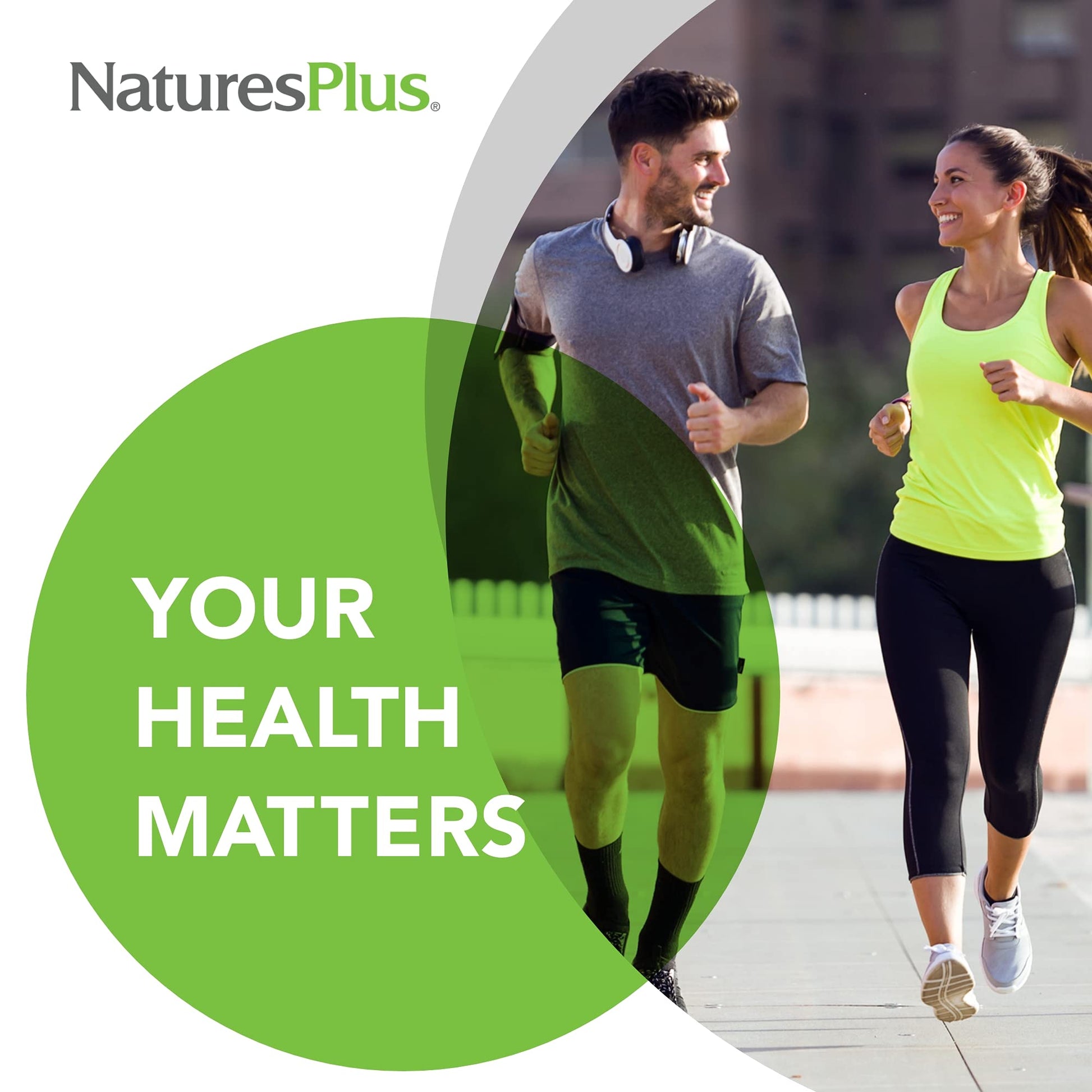 Natures Plus Vitamin B1 (Thiamin HCI), Sustained Release - 300 mg, 90 Vegetarian Tablets - Gluten-Free - 90 Servings - Medaid International