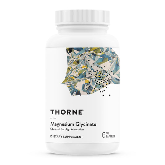 THORNE - Magnesium Glycinate - Supports Restful Sleep, Muscle Relaxation, Heart Health & Metabolism* - Chelated Magnesium Capsules - 90 Servings - Medaid International