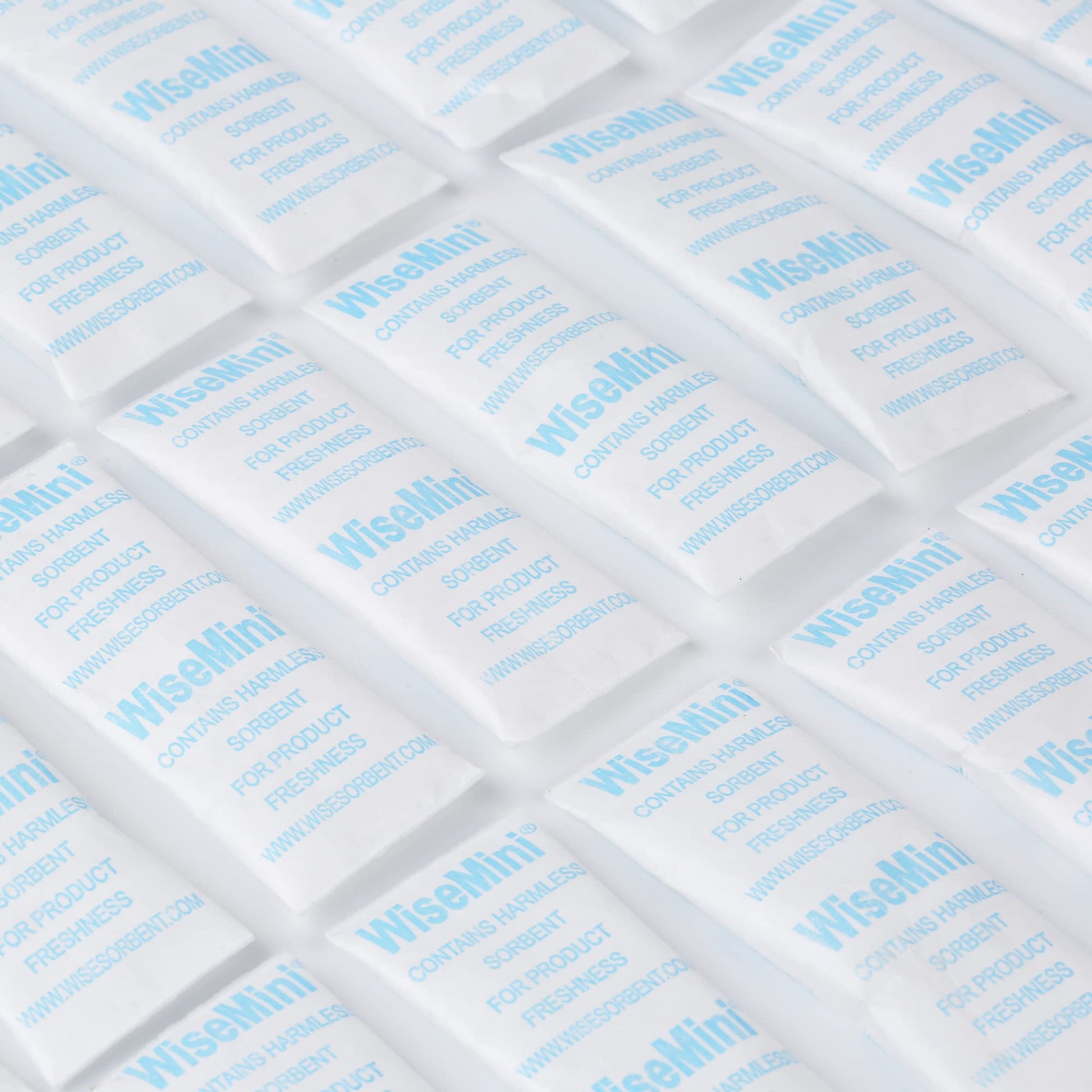 Wisesorb 0.25 Gram 600 Pack Silica Gel Packets, Dessicant Packets, Silica Gel Packs, Moisture Absorbers for Food Storage, Food Safe Desiccant Dehumidifiers - Medaid International