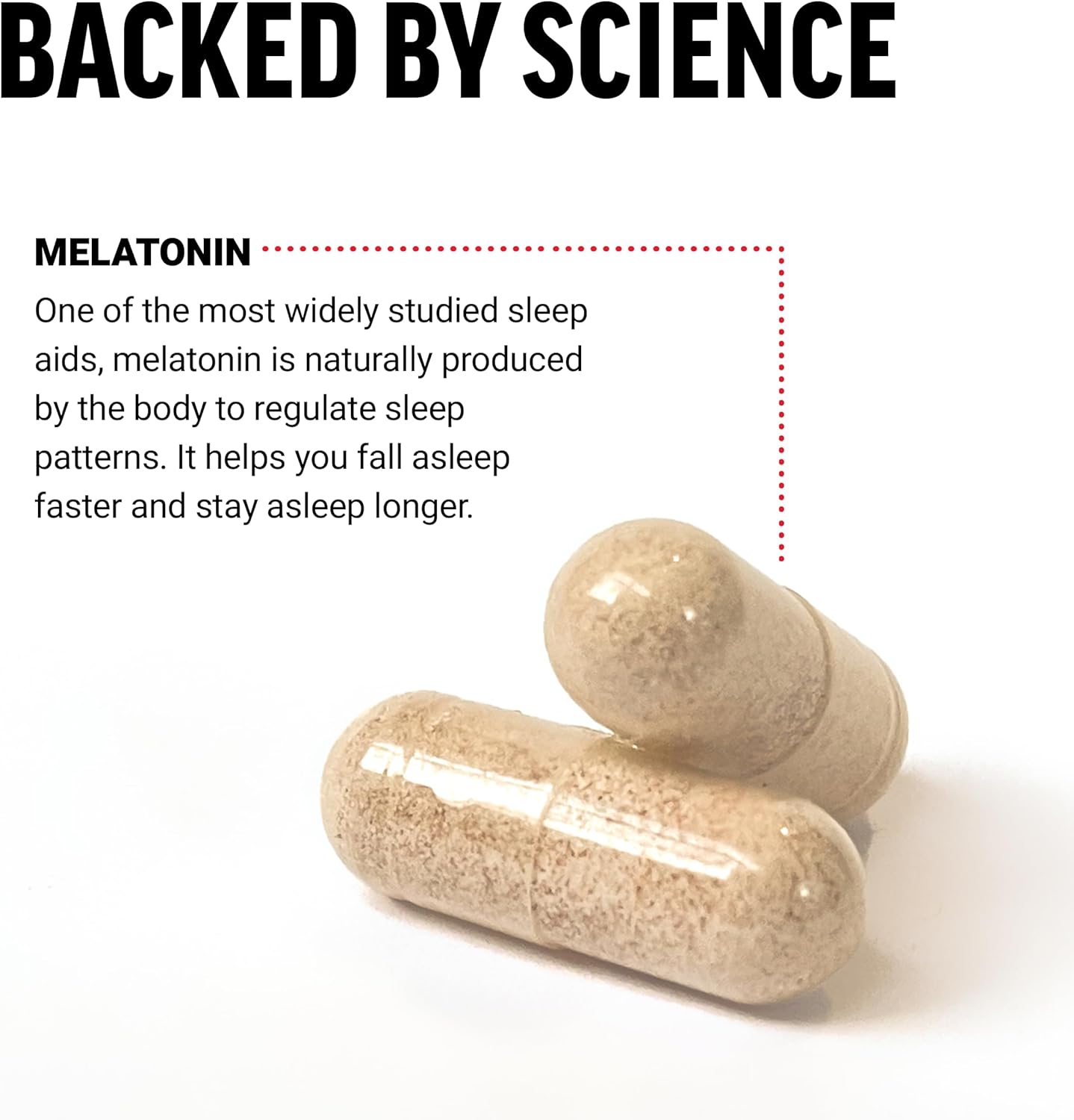 FORCE FACTOR Melatonin 5mg, Drug-Free Supplement, Vegan, Non-GMO, 60 Vegetable Capsules - Medaid - Lebanon