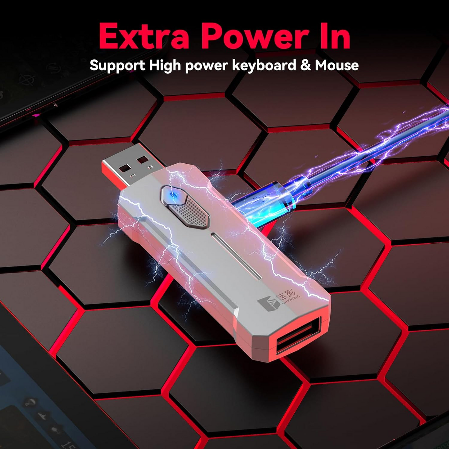 OEM 4-IN-1 Mobile Gaming Combo: Keyboard, Mouse, Converter, Stand - Medaid International