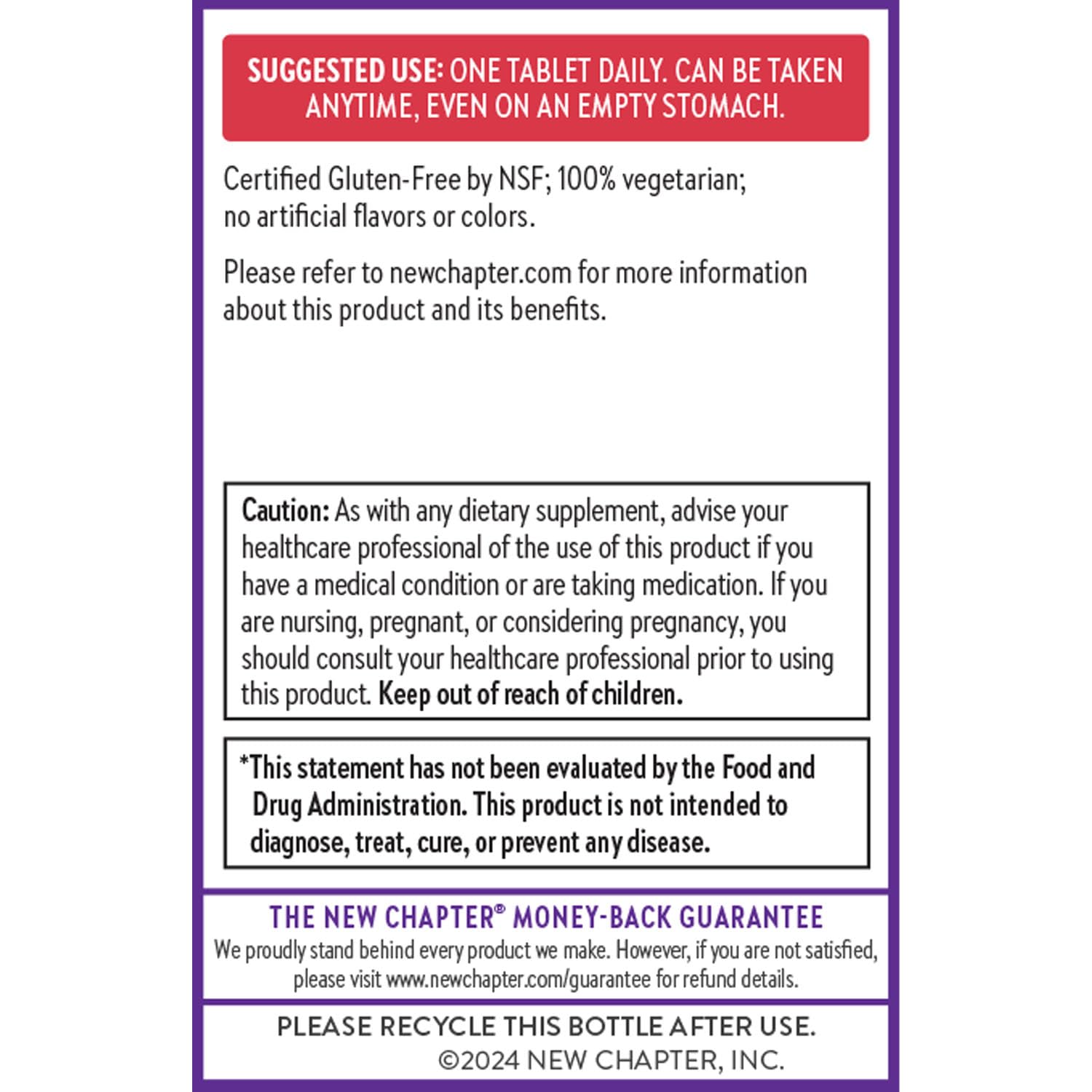 New Chapter Fermented Vitamin D3 2,000 IU, Organic, ONE Daily for Immune, Heart & Bone Support + Whole-Food Turmeric, Adaptogenic Reishi Mushroom, 100% Vegetarian, Gluten Free, 60 Count - Medaid International