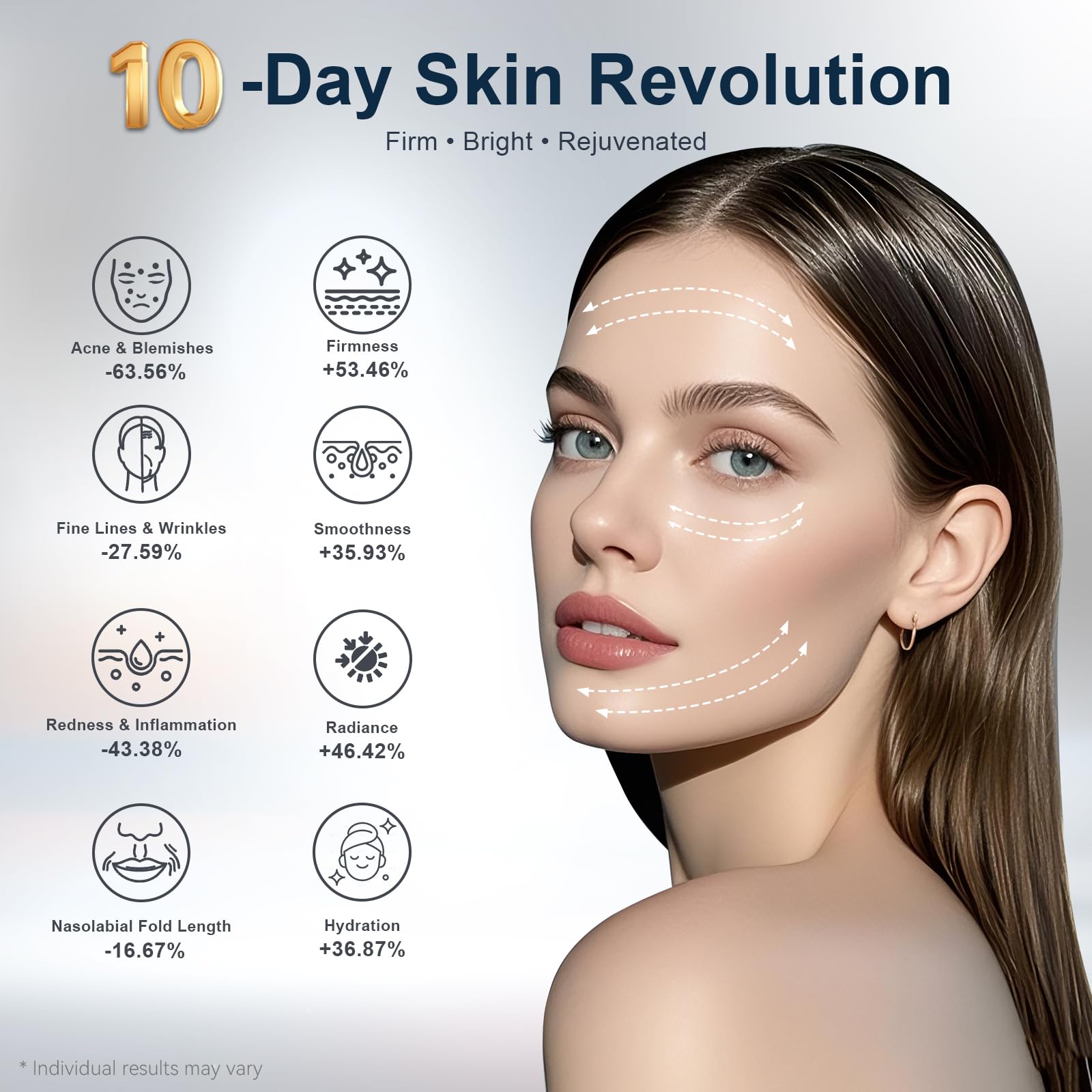 CONLWIN Red Light Therapy Mask for Face, 8 Modes Ultra Lightweight Red Light Mask with 850nm Near Infrared, 2000mAh Rechargeable Portable LED Face Mask Light Therapy with Timer for Anti-Aging at Home - Medaid International