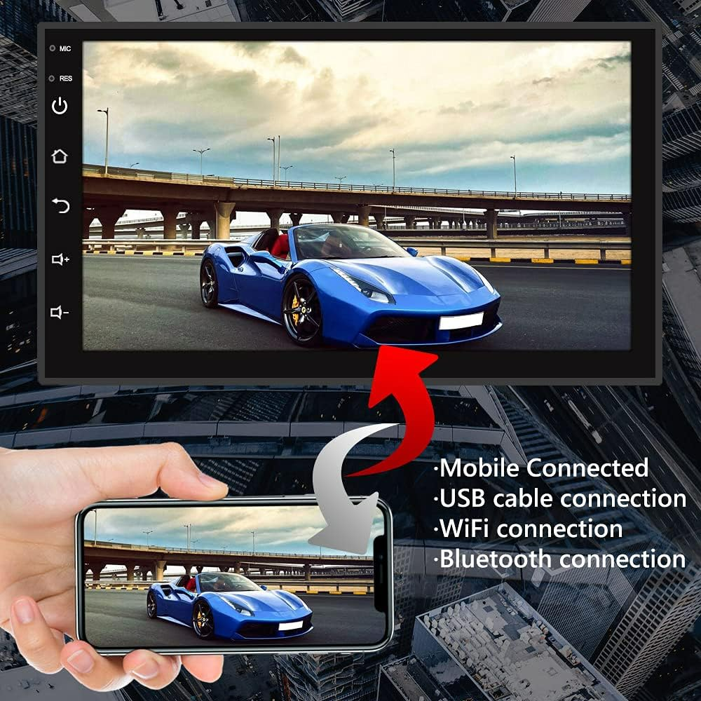 Car Android Screen Stereo 2 Din 7-Inch Monitor - Medaid International