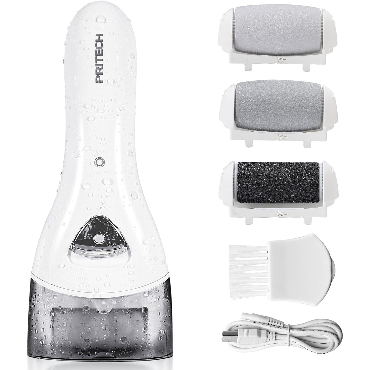 Electric Feet Callus Removers Rechargeable,Portable Electronic Foot File Pedicure Tools, Electric Callus Remover Kit,Professional Pedi Feet Care Perfect for Dead,Hard Cracked Dry Skin Ideal Gift - Medaid - Lebanon