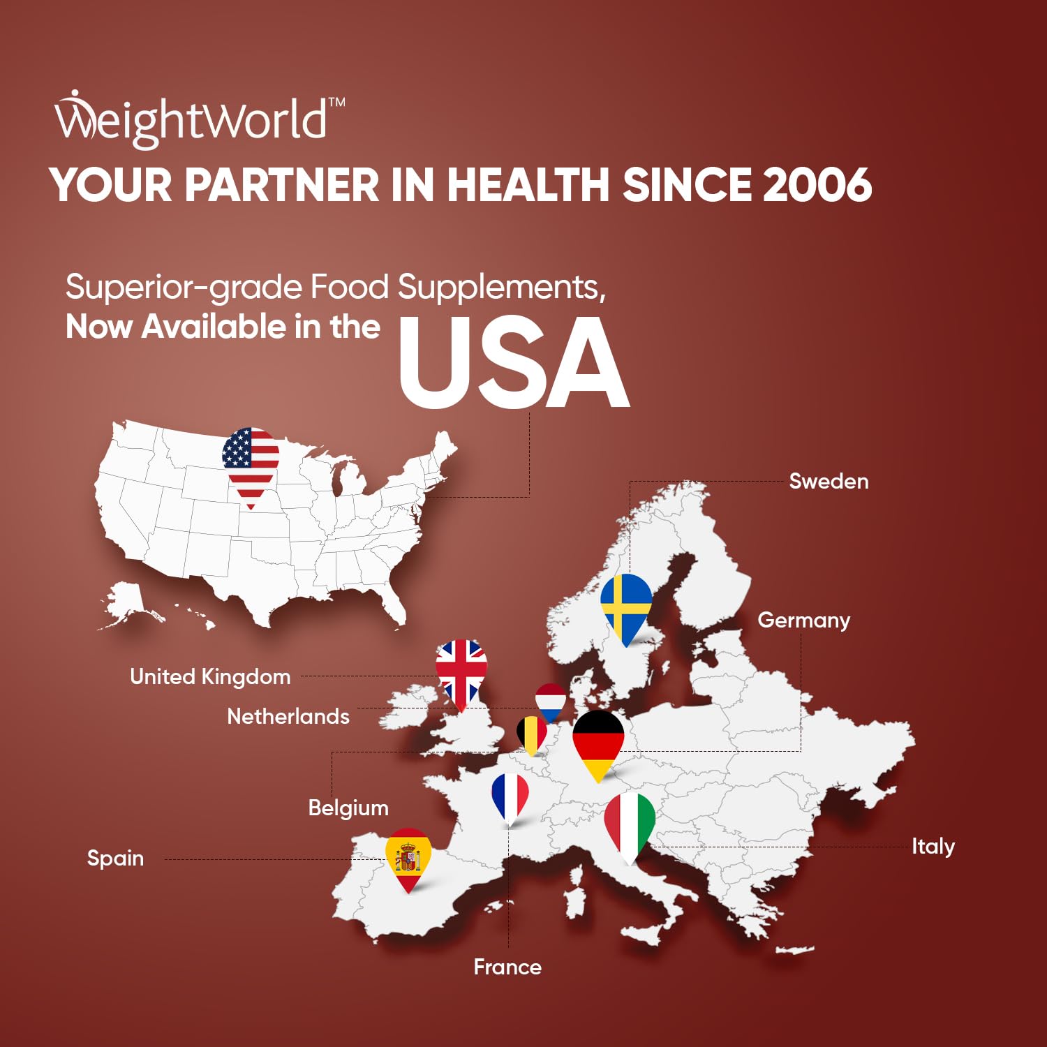 WeightWorld Iron Supplement 28mg - 400 Tablets (6+ Months Supply) - Gentle Iron Bisglycinate Supplement for Women & Men - Vegan, Non-GMO & Gluten-free - Medaid International