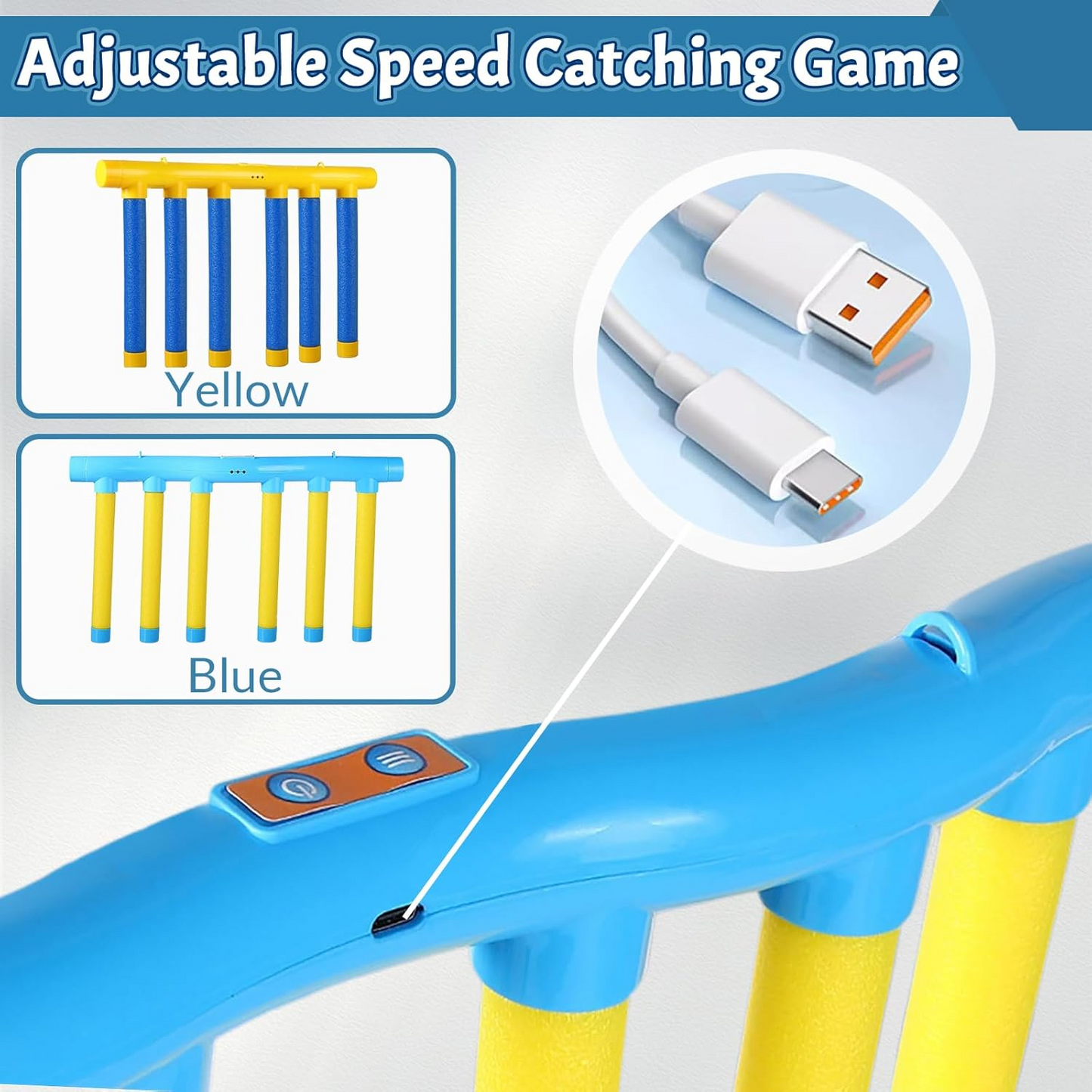 Catching stick toy -  Drop Stick Reflex Challenge Game - Medaid International