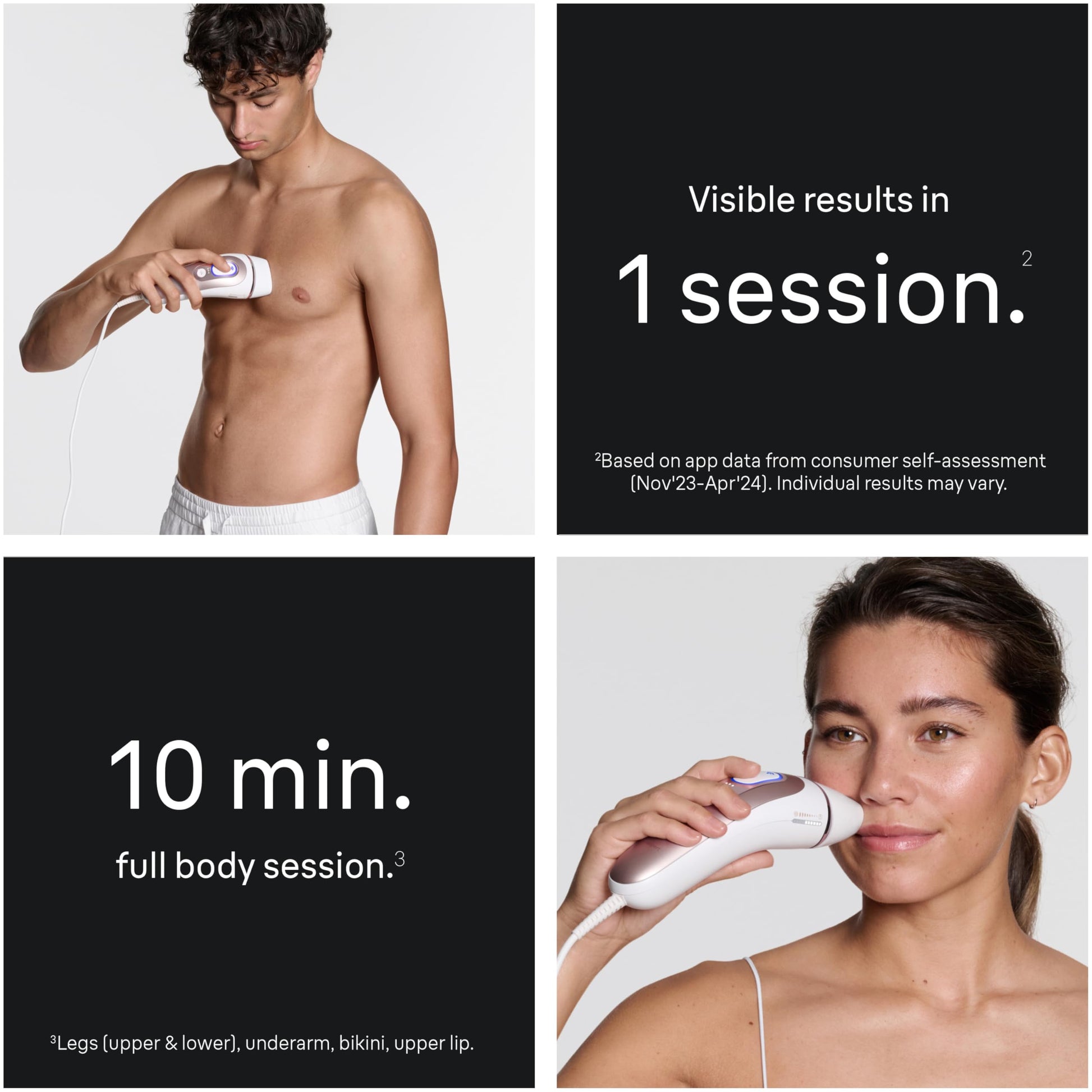 Braun Smart IPL, Skin i·Expert Pro 7: at Home Laser Hair Removal for Women and Men, Permanent Visible Hair Reduction, with Free App, Vanity Case, Venus Razor, 2 Smart Heads, Facial Trimmer, IPL7219 - Medaid International