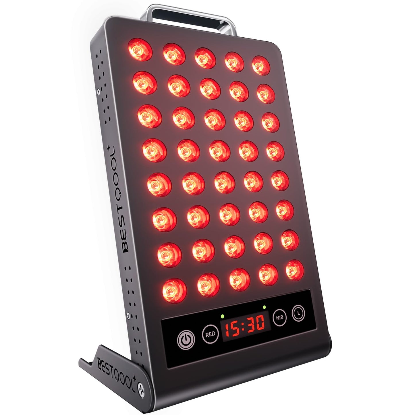 BestQool Red Light Therapy, Dual Chip 660nm 850nm Clinical Grade Red Light Therapy for Face, Portable Infrared Light Therapy for Body, Pain Relief, Muscle Fast Recovery. 50W. - Medaid International