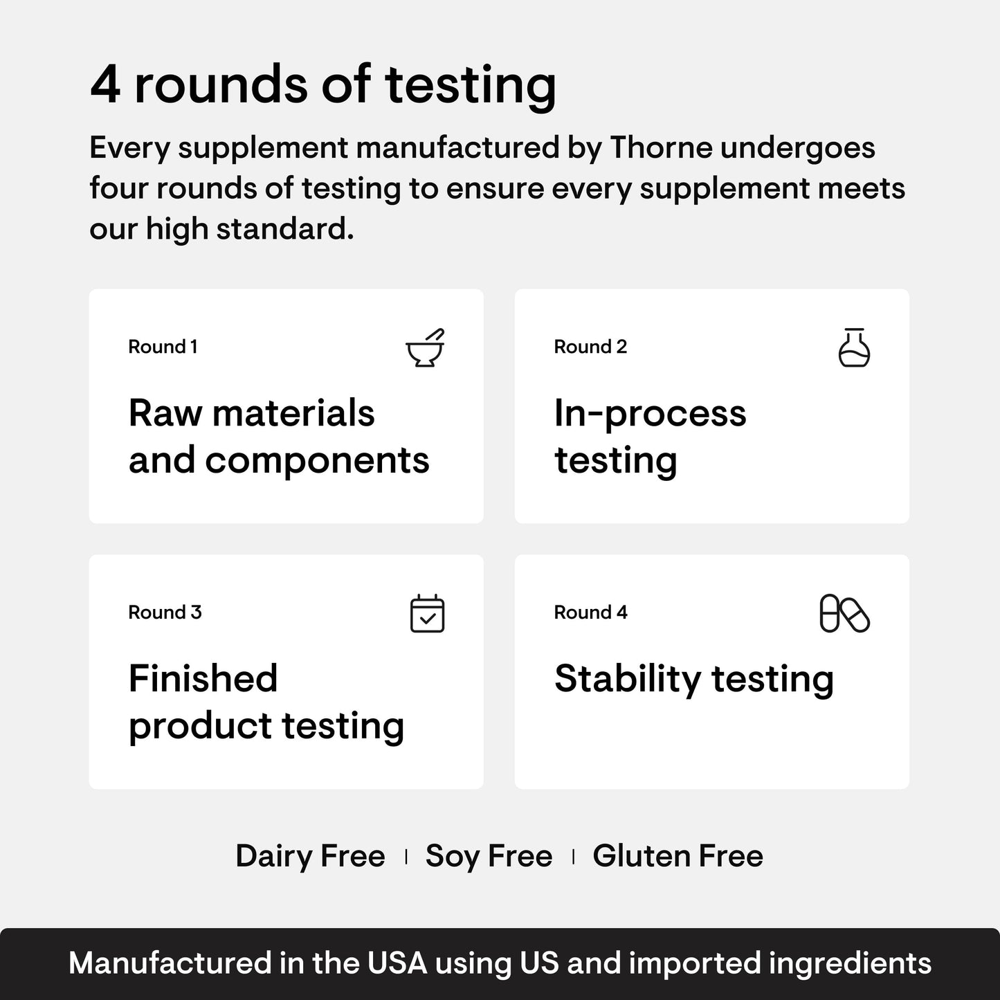 THORNE - Magnesium Glycinate - Supports Restful Sleep, Muscle Relaxation, Heart Health & Metabolism* - Chelated Magnesium Capsules - 90 Servings - Medaid International