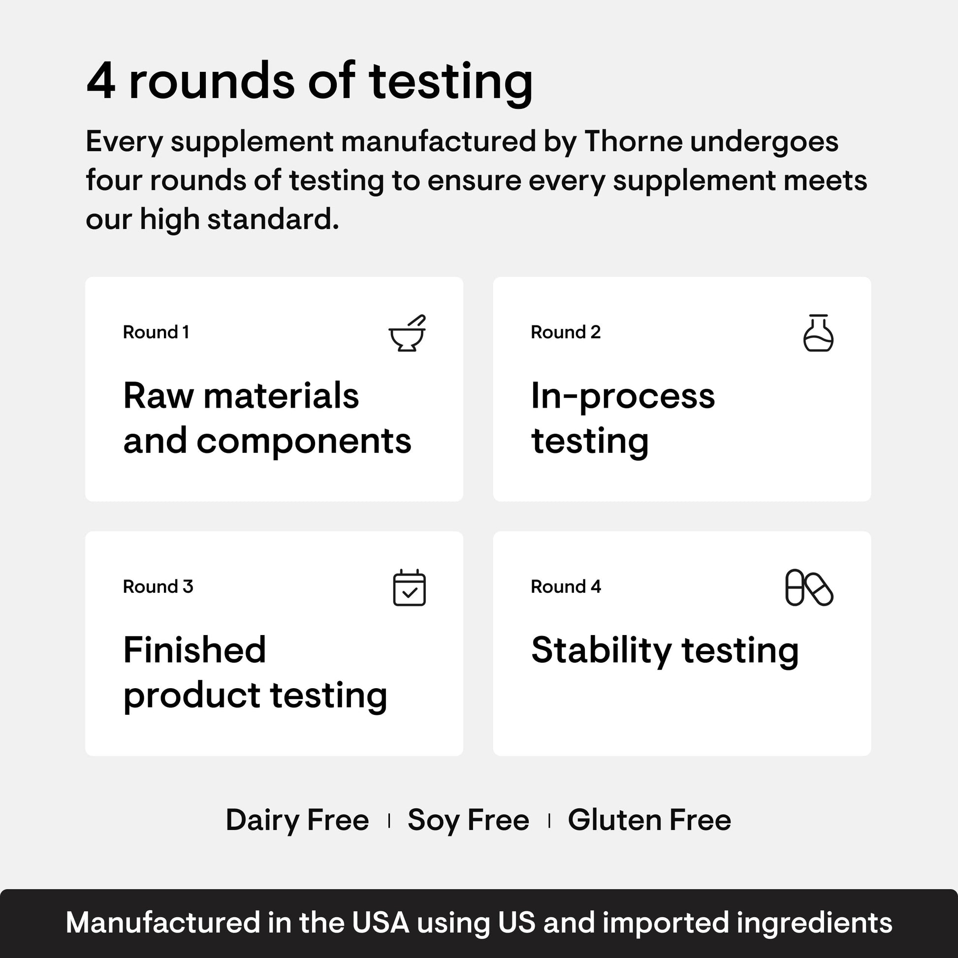 THORNE - Magnesium Glycinate - Supports Restful Sleep, Muscle Relaxation, Heart Health & Metabolism* - Chelated Magnesium Capsules - 90 Servings - Medaid International