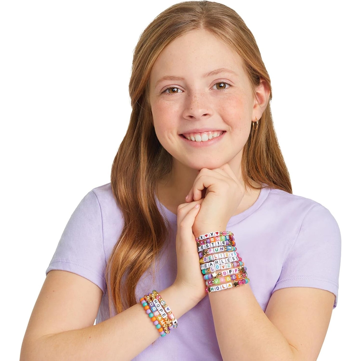 Alphabet Bead Bracelet Set - 1008pc DIY Jewelry Kit - Medaid International