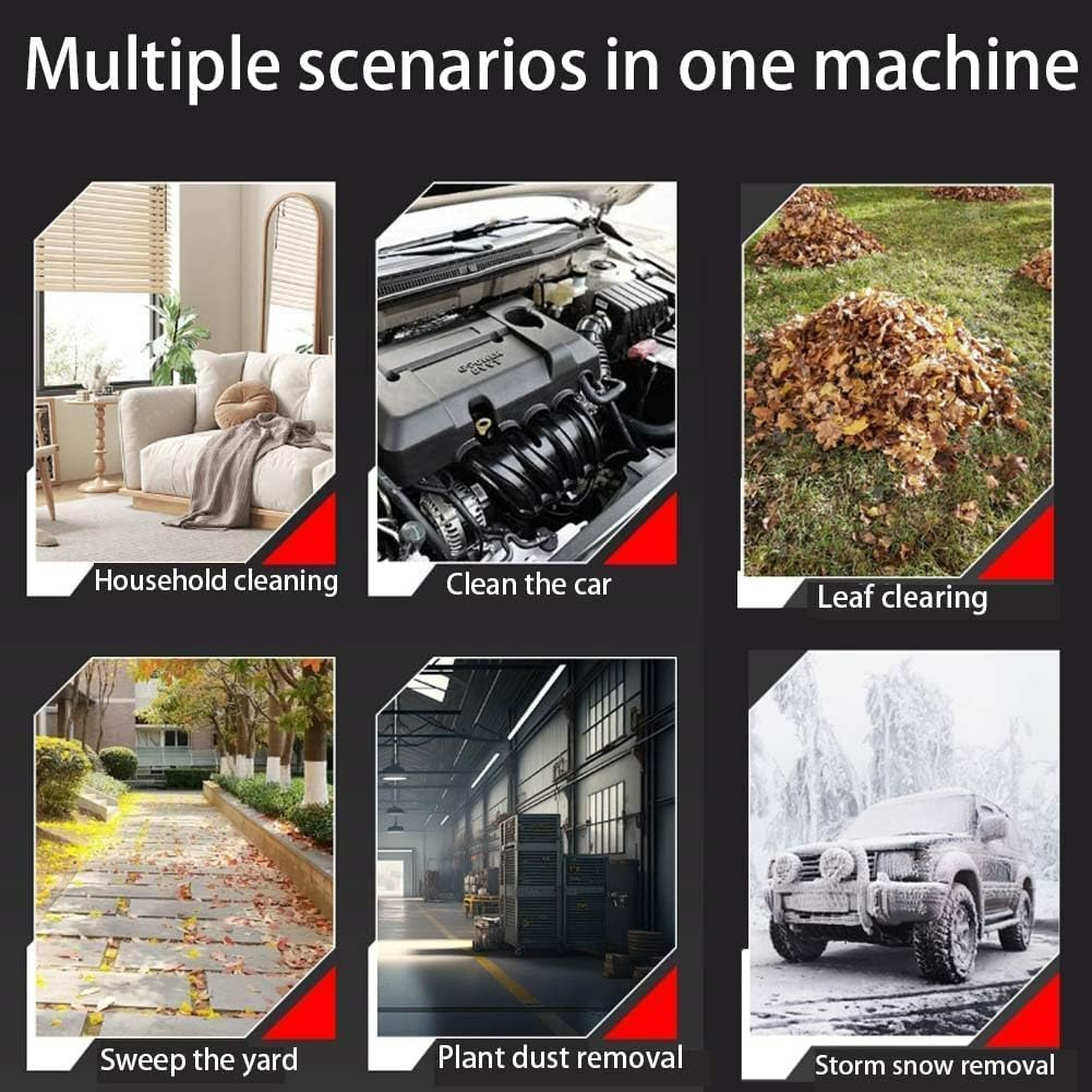 Air Pressure Power Blower Mini Cordless With Leaf Blower Cordless Compressed Air Duster 120mph for Car Wash - Medaid International