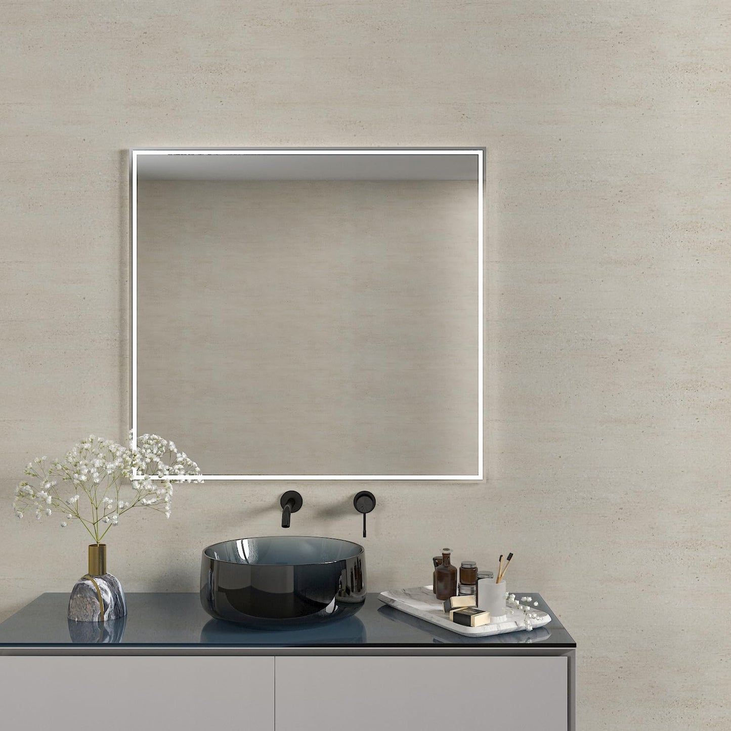 CHIHUT 12"x100" Matte Beige Marble Peel and Stick Wallpaper Waterproof Self Adhesive Marble Contact Paper for Countertops Granite Vinyl Wrap for Kitchen Cabinets Desk Counter Top Stick Paper - Medaid International