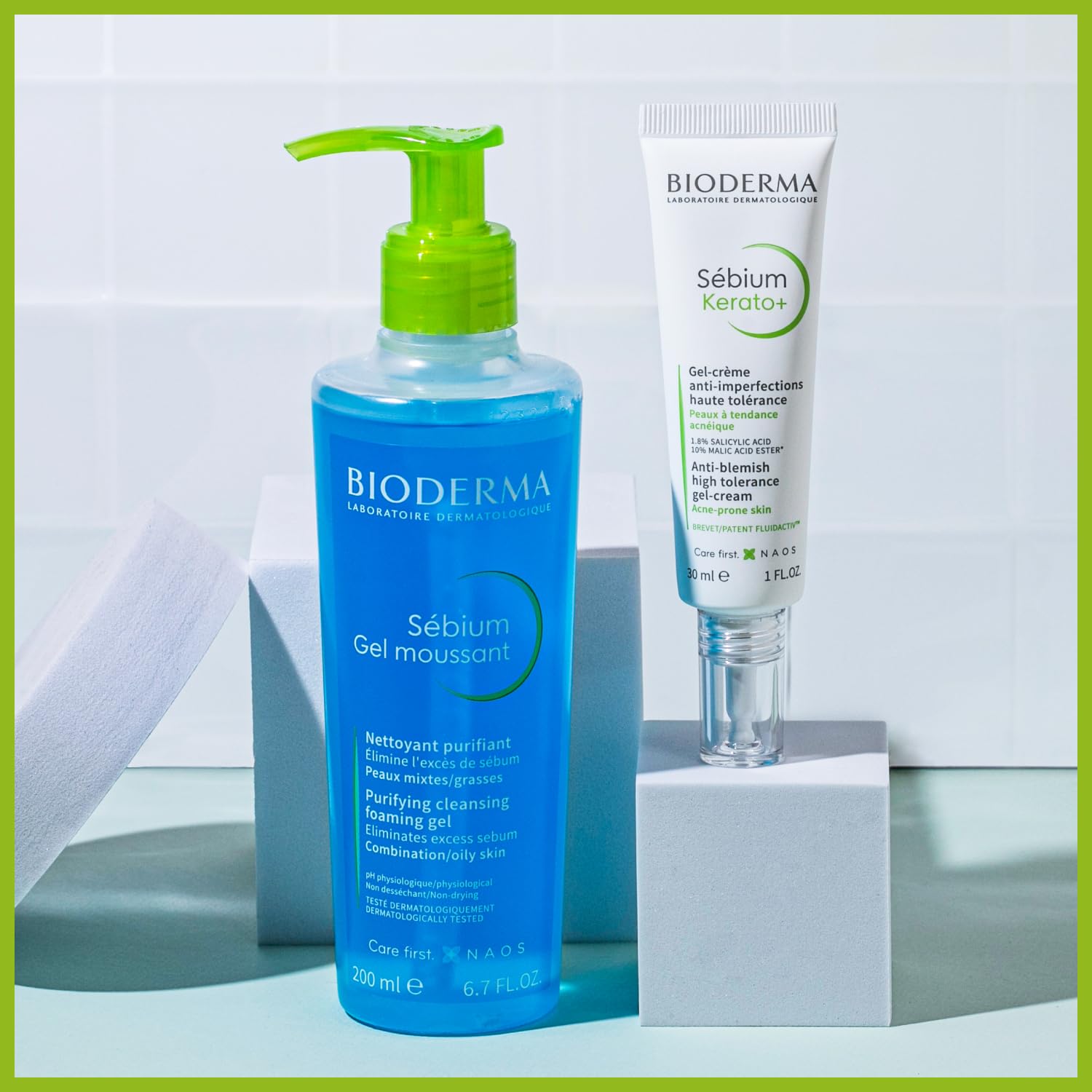 Bioderma - Sébium Toning Lotion - Rebalancing Water Toner - PH Balance Skin Care - Face Toner Lotion for Combination to Oily Skin - Medaid International