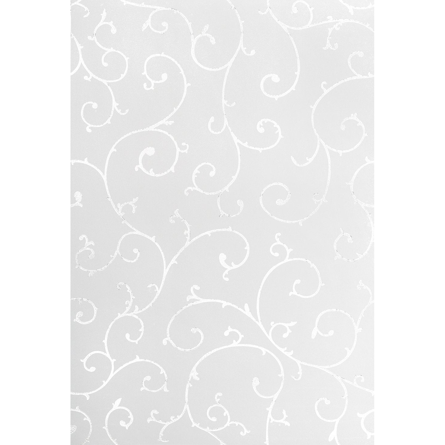 Artscape Etched Lace | Decorative Privacy Window Film with Textured Glass Pattern | Non-Adhesive & UV Protection | Easy to Apply & Removable | 24 x 36 Inches | Made in USA - Medaid International