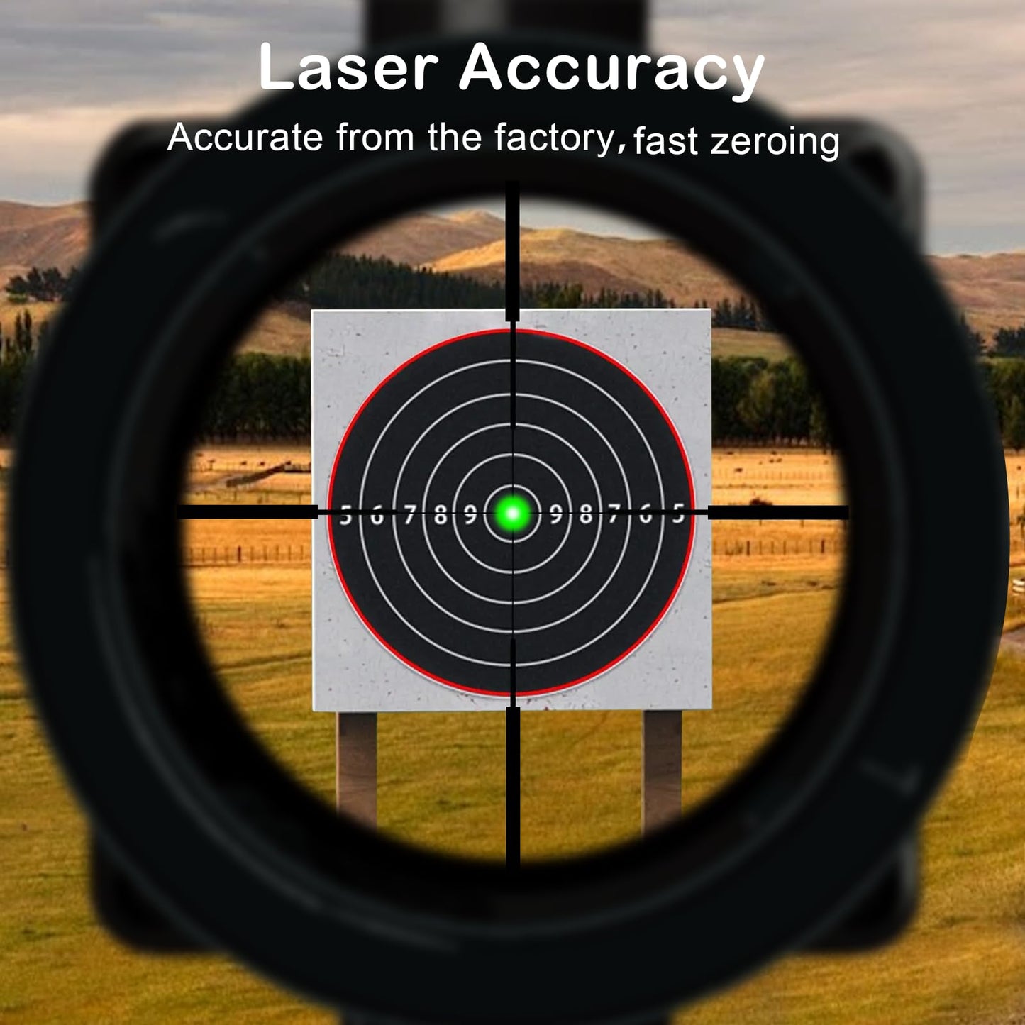 Bore Sight Laser Professional Green Laser Bore Sight Kit with 32 Adapters fit 0.17 to 12GA Calibers, Multiple Caliber Green Bright Bore Sighter Laser Powerful Support for All Gun, Rifle, Pistol - Medaid International