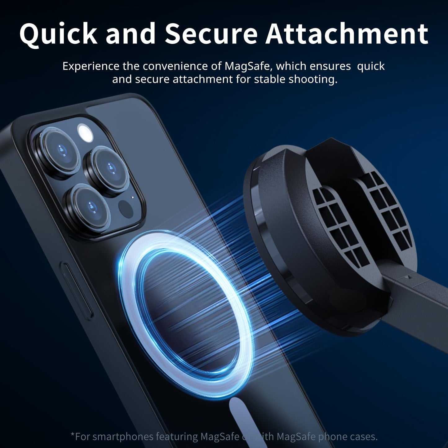 ULANZI MT-84 Magnetic Phone Tripod 58inch Extendable Magnetic Phone Selfie Stick - Medaid International