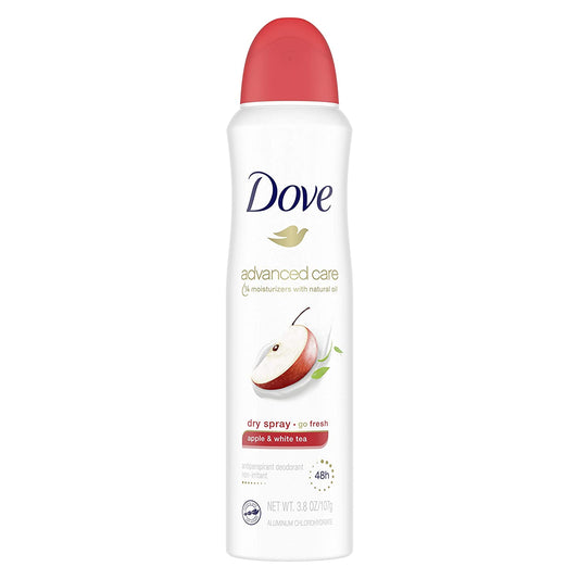 Dove For Women Antiperspirant Apple&White Tea Deodorant Spray 250ML - Medaid - Lebanon