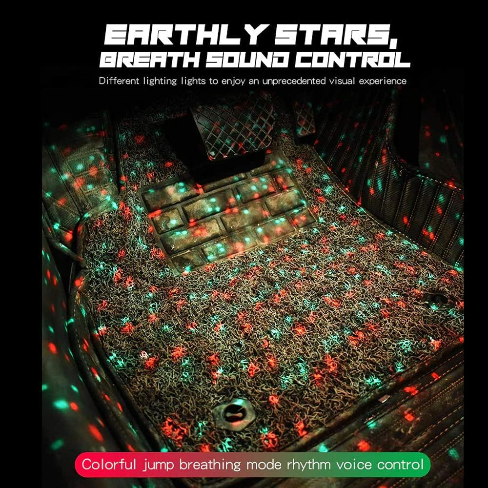 4 Pcs Crystal LED Strip Lights Bulbs With 7 Color Control RGB - Medaid International