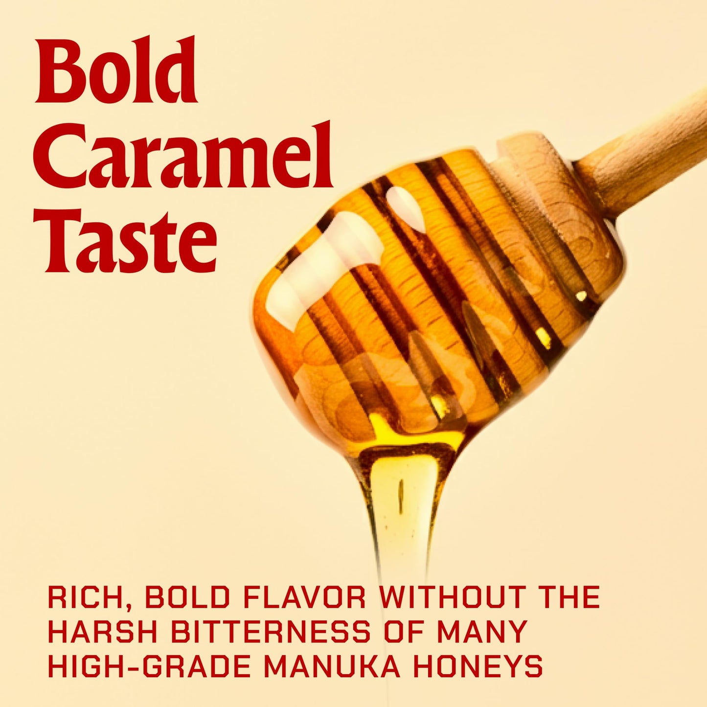 Caramanuka Manuka Honey MGO 1495+ / 100% Raw, Pure, Unfiltered & Unpasteurized, 3rd Party Tested, Ultra-Potent, Glyphosate-Free, Australian Premium Manuka Honey - Medaid International