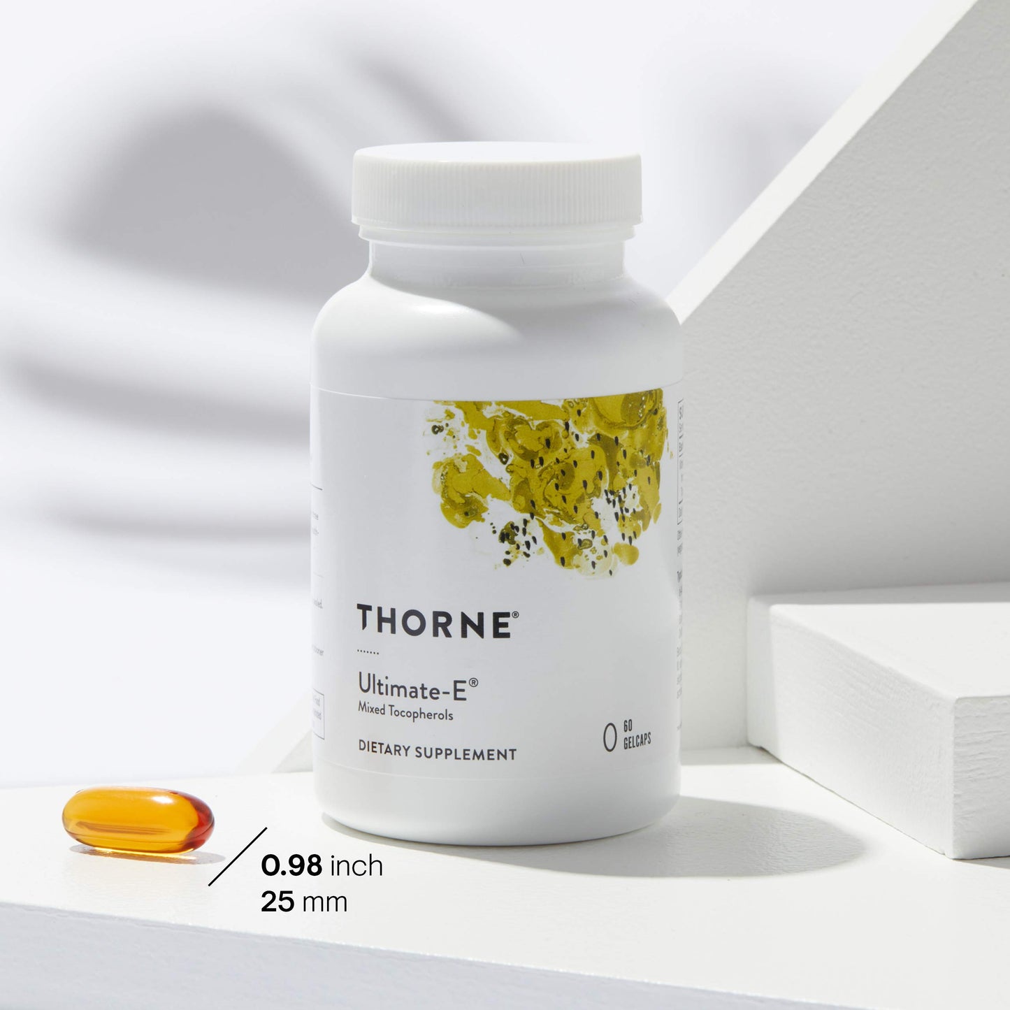 THORNE - Ultimate-E - Contains All of The Natural Forms of Vitamin E - 60 Gelcaps - Medaid International
