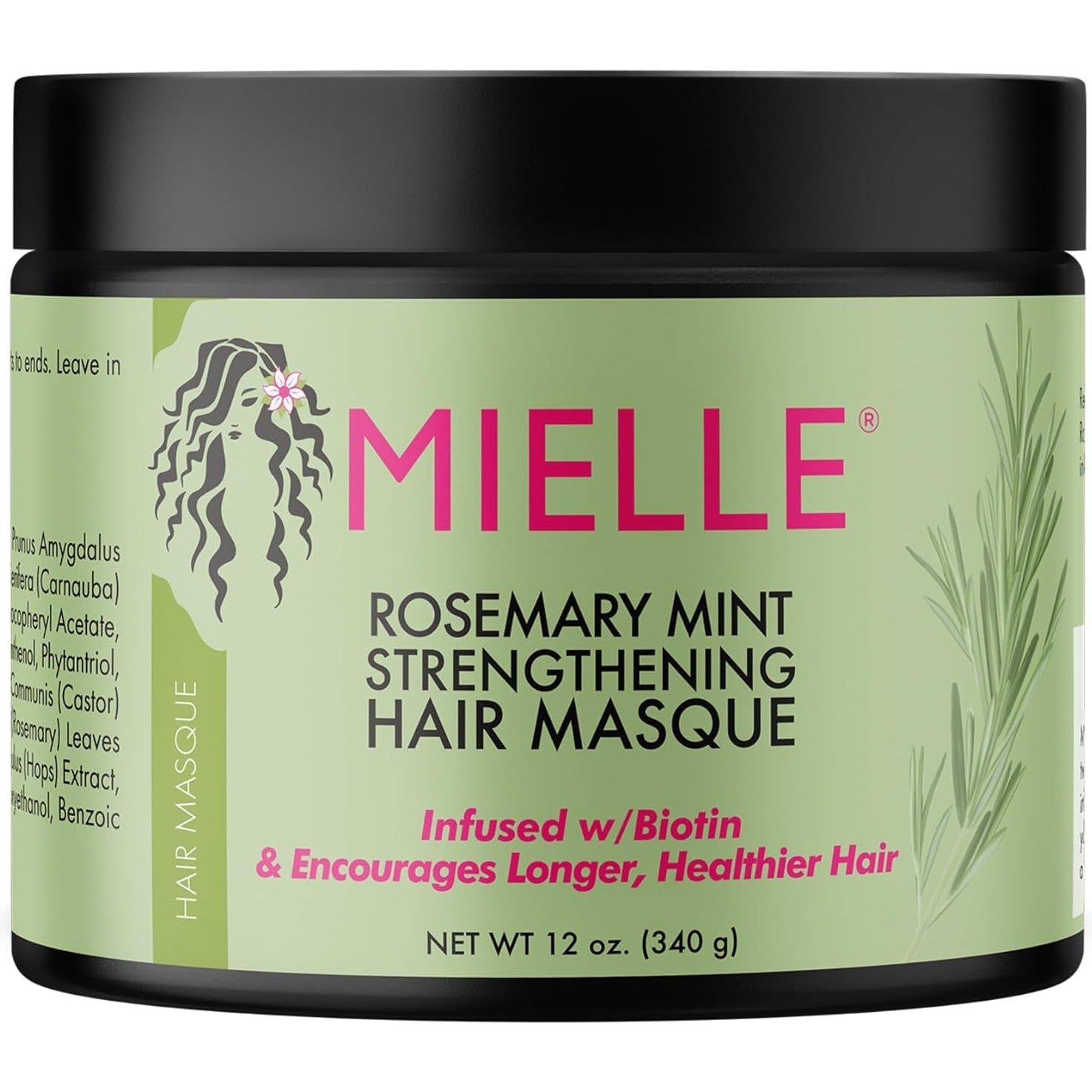 Mielle Organics Mielle Rosemary Mint Strengthening Hair Masque - Medaid