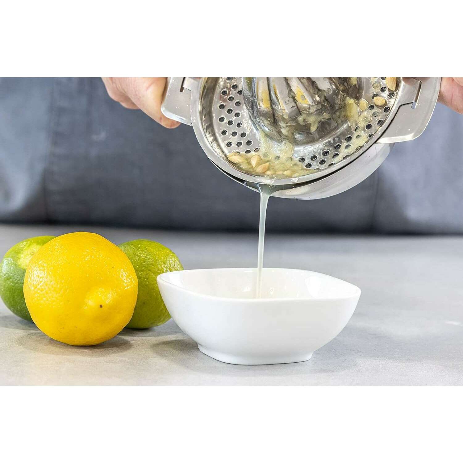 Kitchencraft MasterClass Stainless Steel Citrus Fruit Squeezer - Medaid International