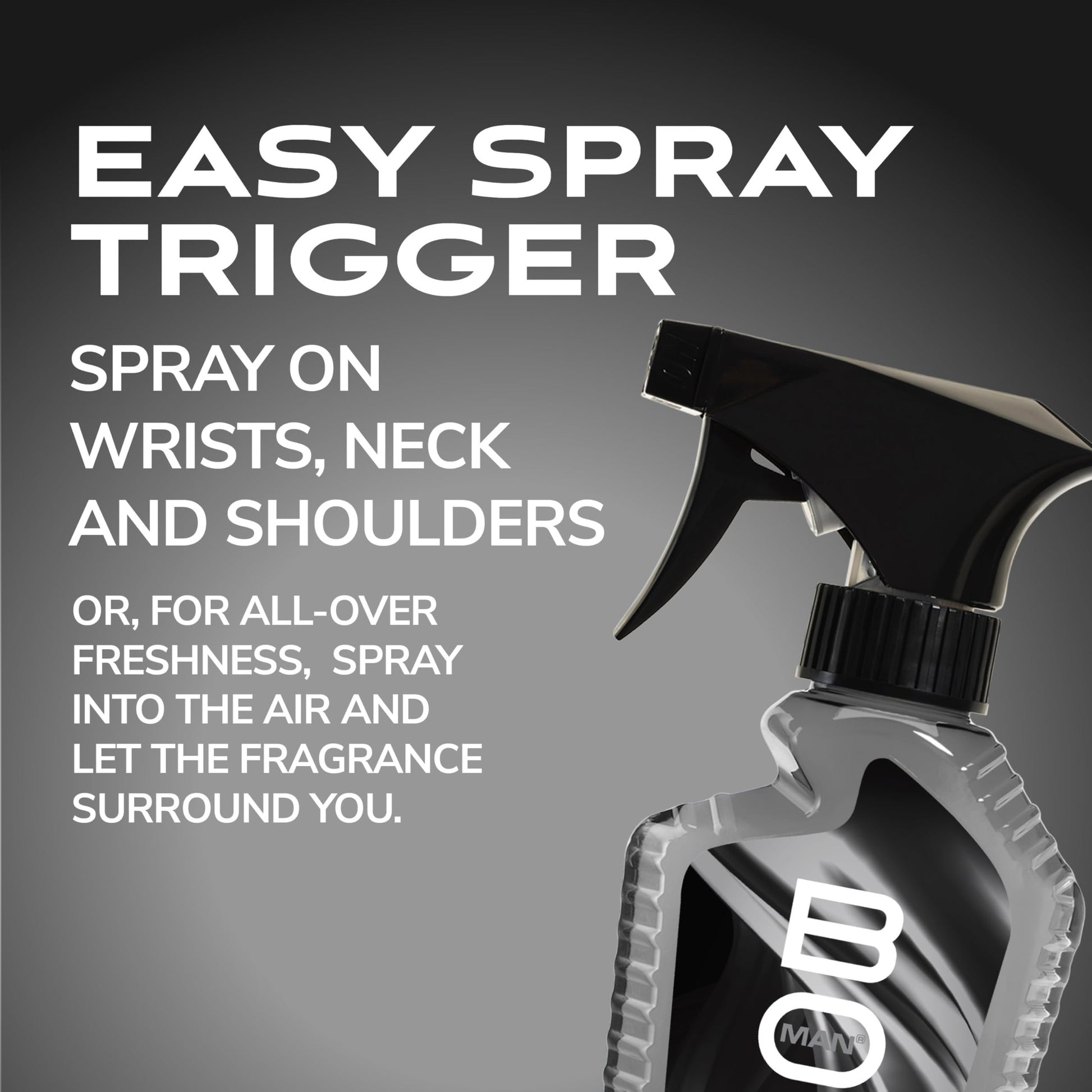 BOD man Liquid Titanium Fragrance Body Spray for Men 8 oz - Medaid International