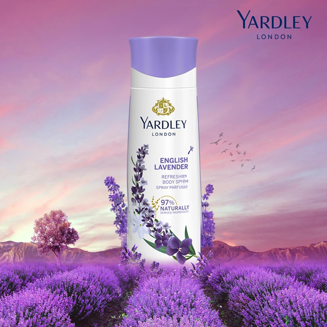 Yardley English Lavender By Yardley Of London For Women. Refreshing Body Spray 6.8 Oz. - Medaid International