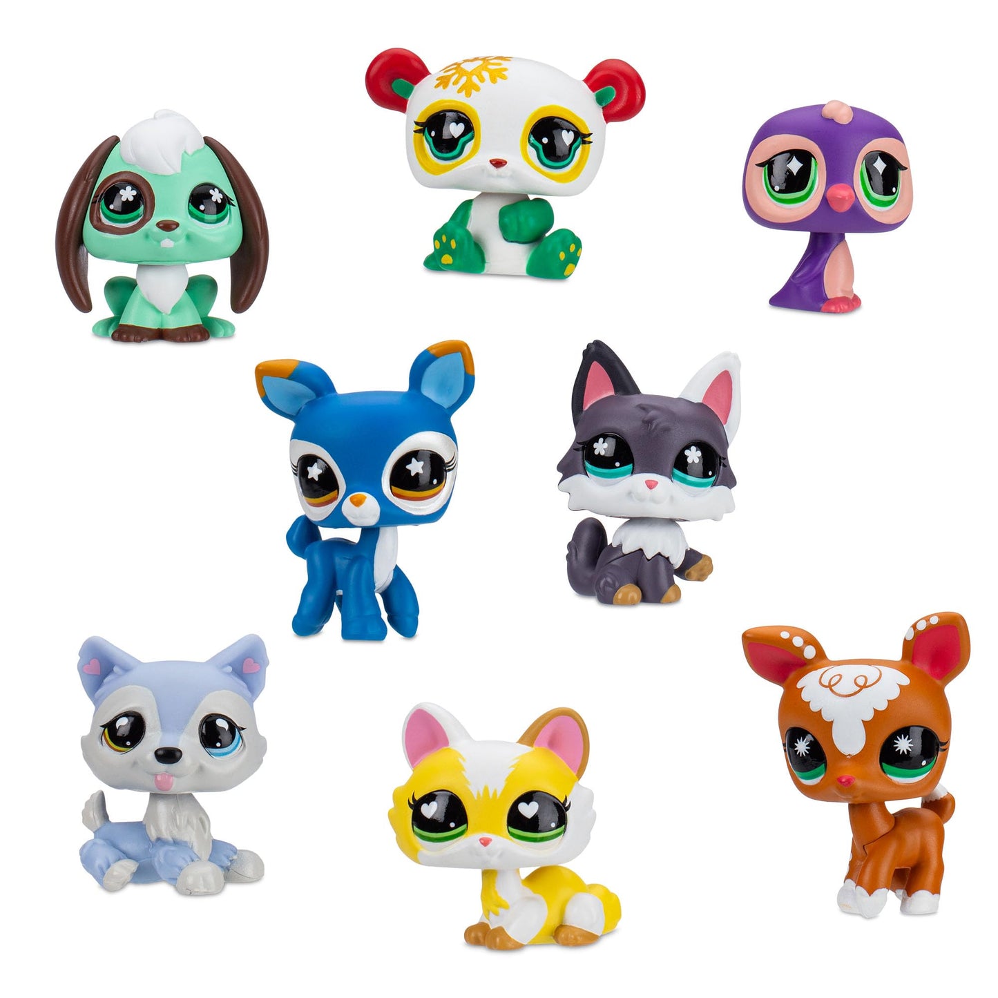 Littlest Pet Shop - Deluxe Holiday Calendar - Series 4 Advent Calendar -Gen 7 Authentic LPS Bobble Head Toy Figure, Collectible Toy Animal, Ages 4+ - Medaid International