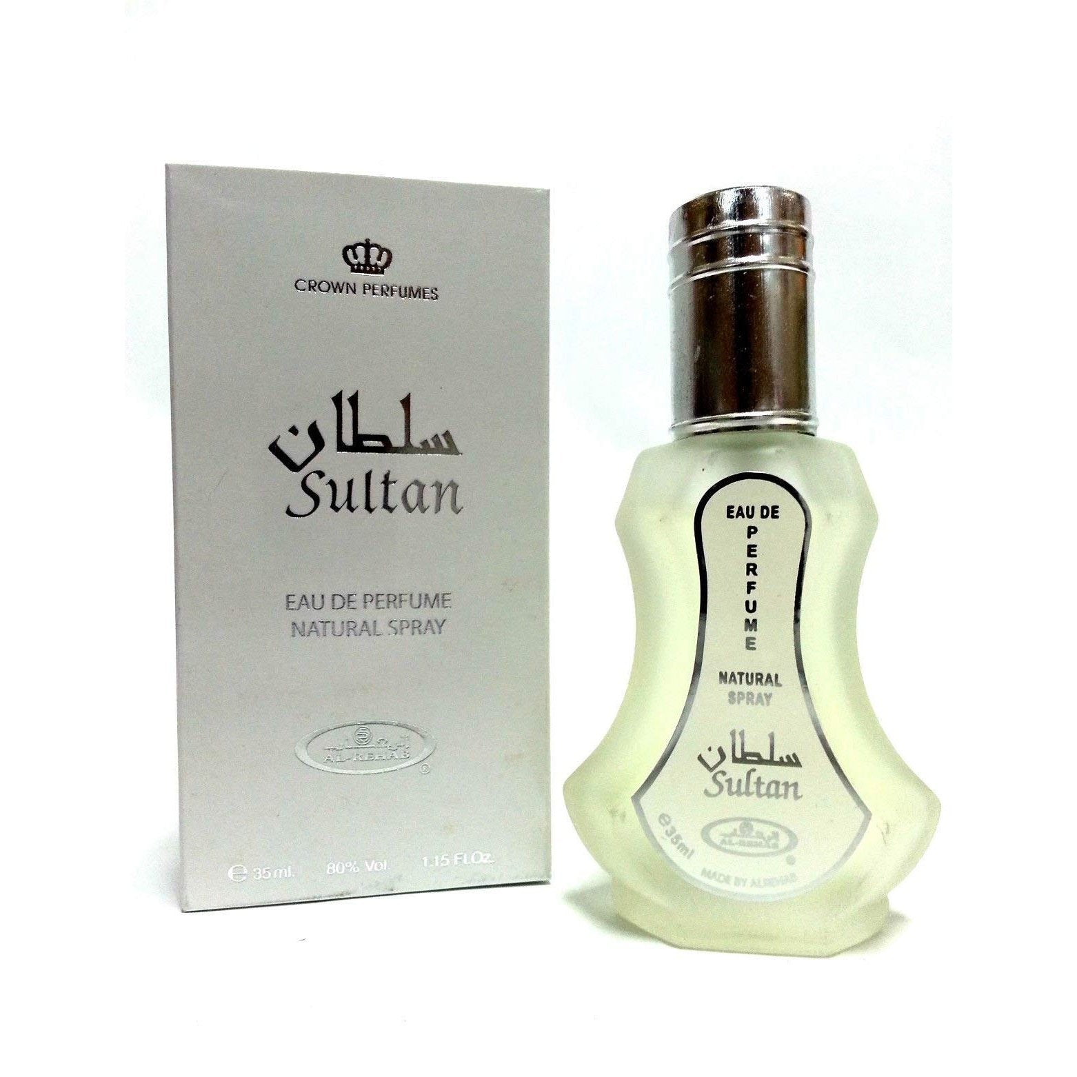 Al Rehab Sultan Eau de Parfum Spray for Unisex, 1.2 Ounce / 35ml - Medaid International