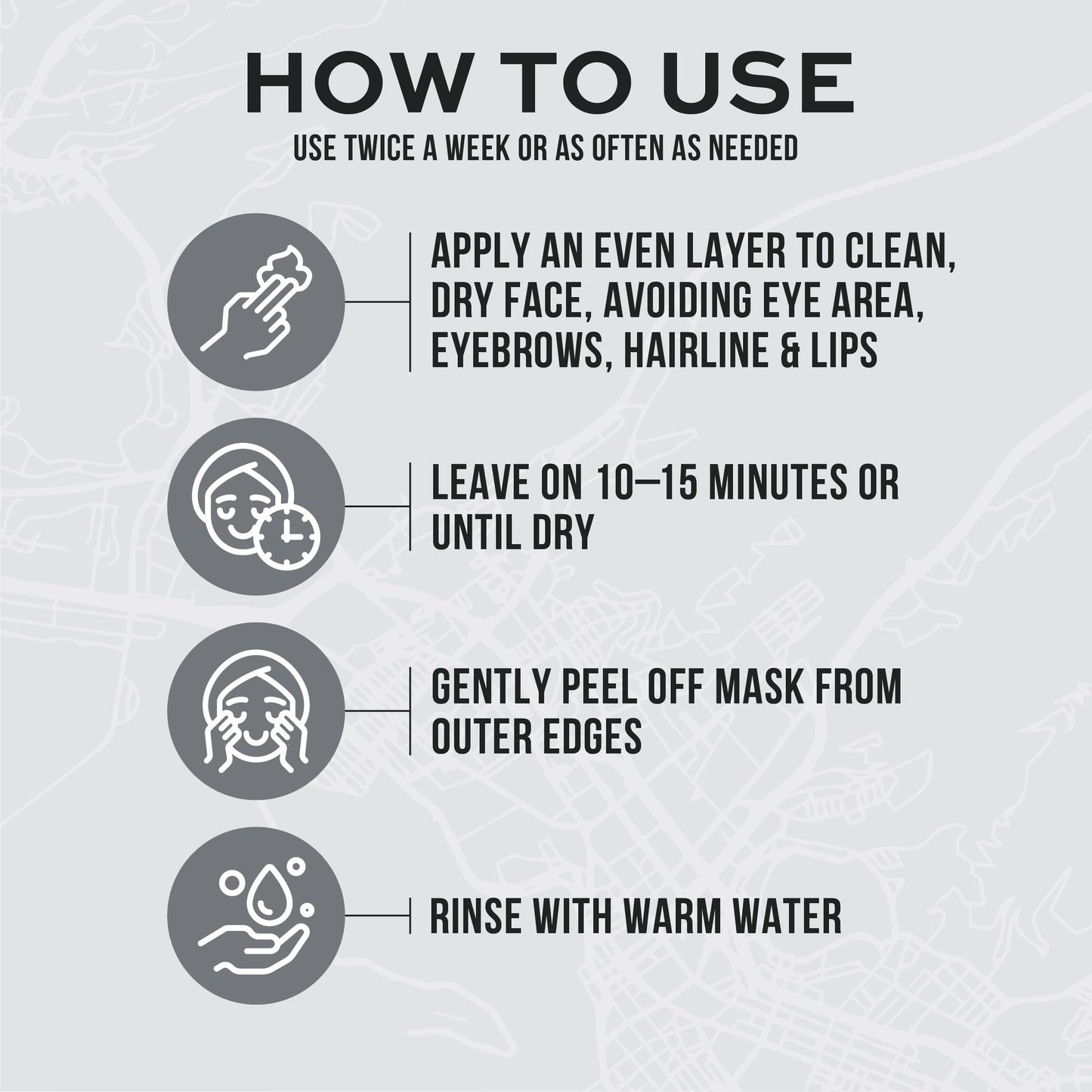 Freeman Exotic Blends Facial Mask 4 Piece Set, Peel-Off & Jelly Masks, Cleansing, Pore-Clearing & Hydrating Facial Masks, For All Skin Types, Includes Silicone Mask Brush, Vegan & Cruelty-Free - Medaid International