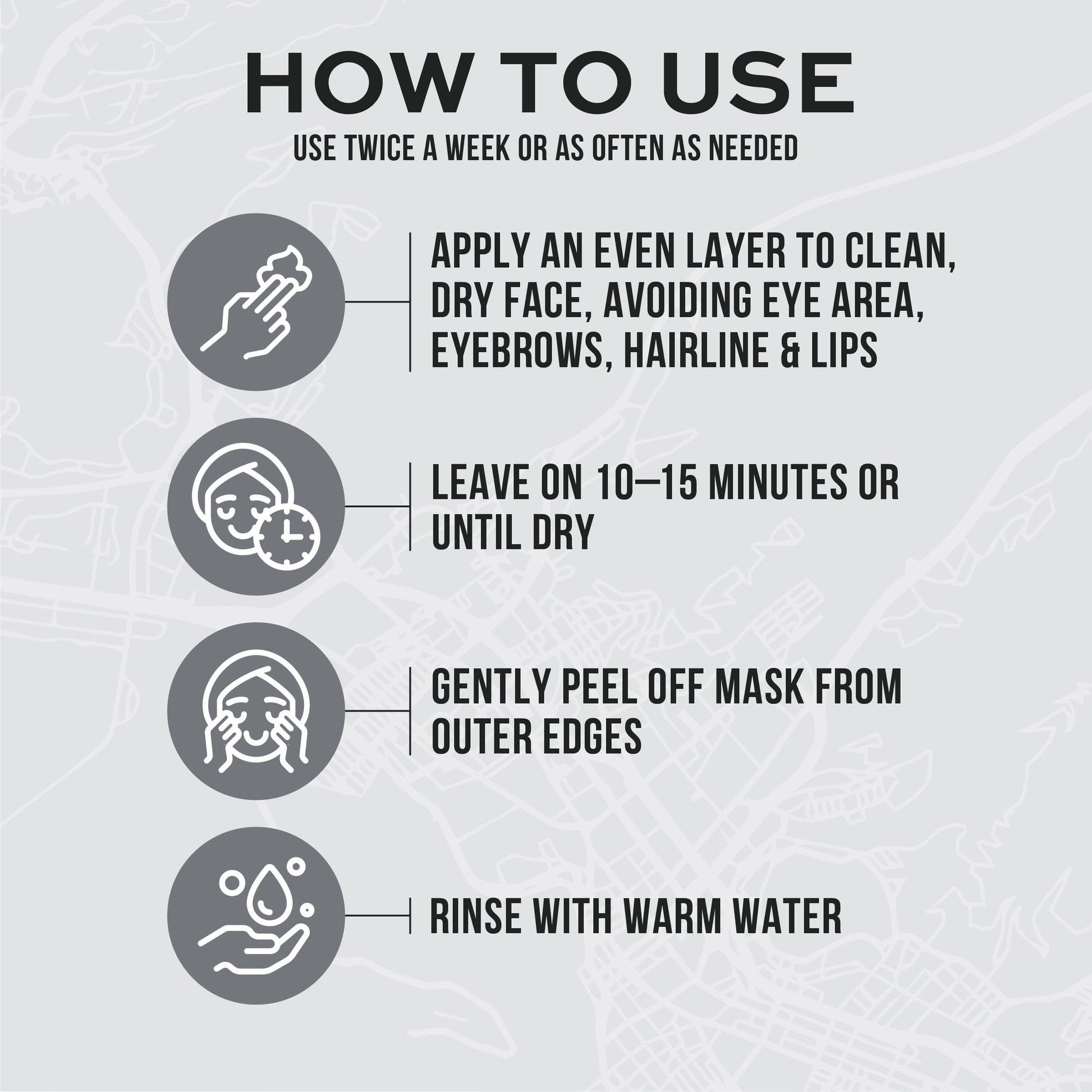 Freeman Exotic Blends Facial Mask 4 Piece Set, Peel-Off & Jelly Masks, Cleansing, Pore-Clearing & Hydrating Facial Masks, For All Skin Types, Includes Silicone Mask Brush, Vegan & Cruelty-Free - Medaid International